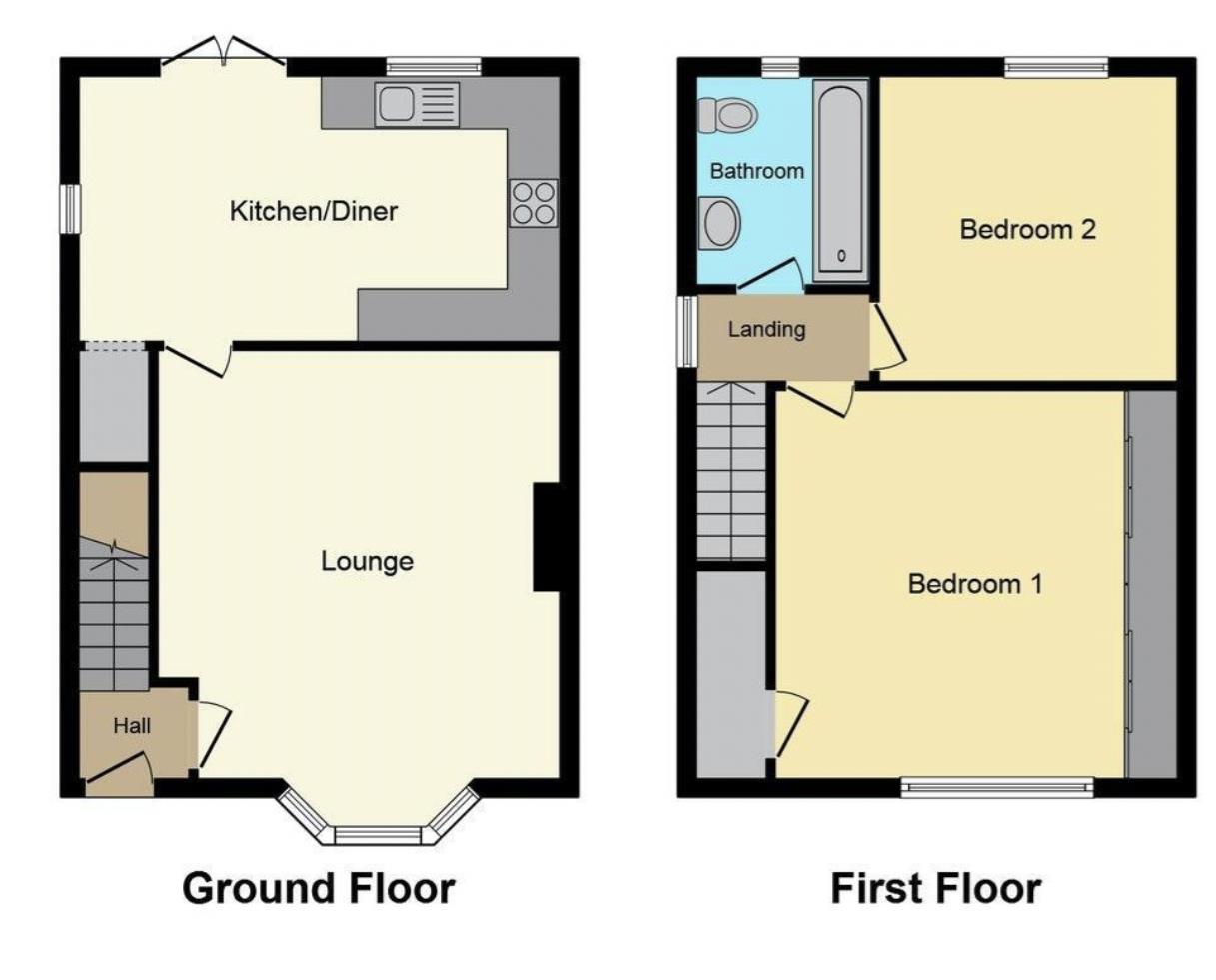 1, Garden Estate, Houghton Le Spring floorplan