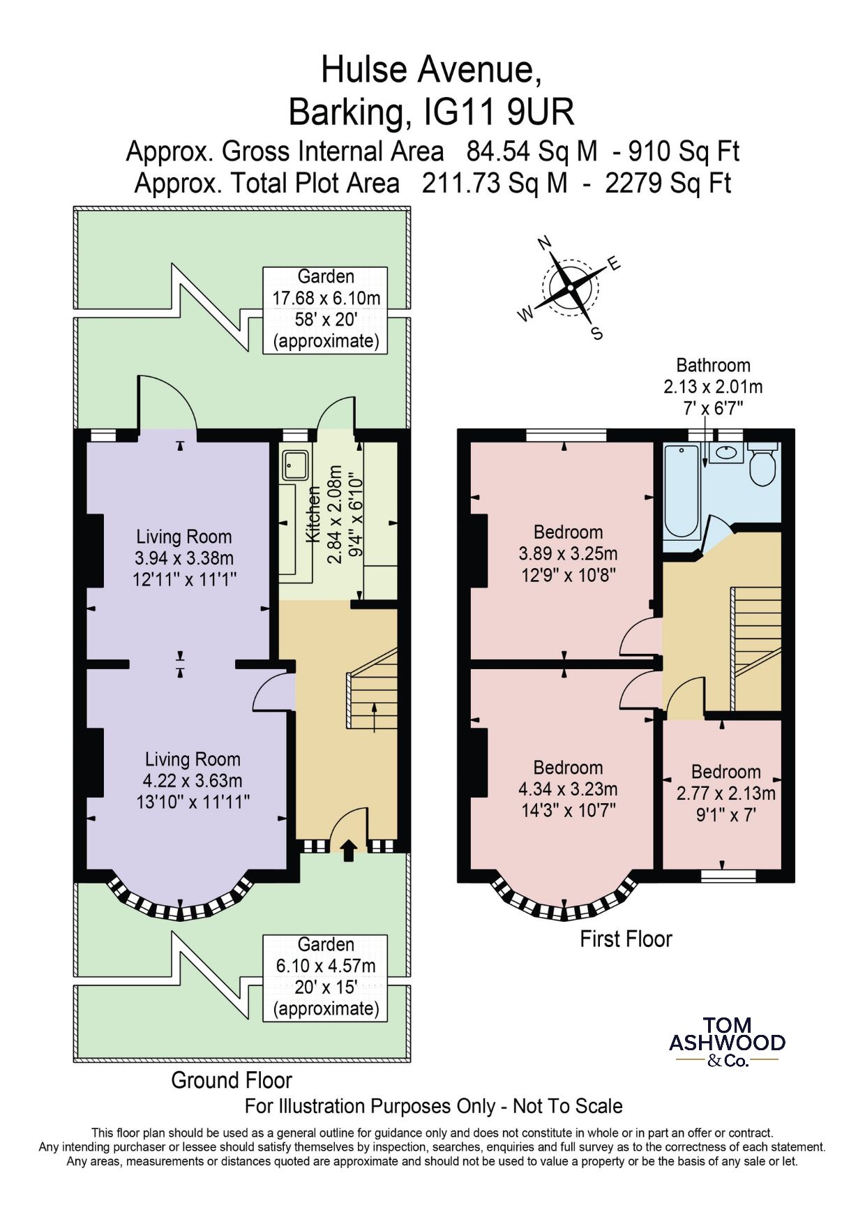 Hulse Avenue, Barking floorplan