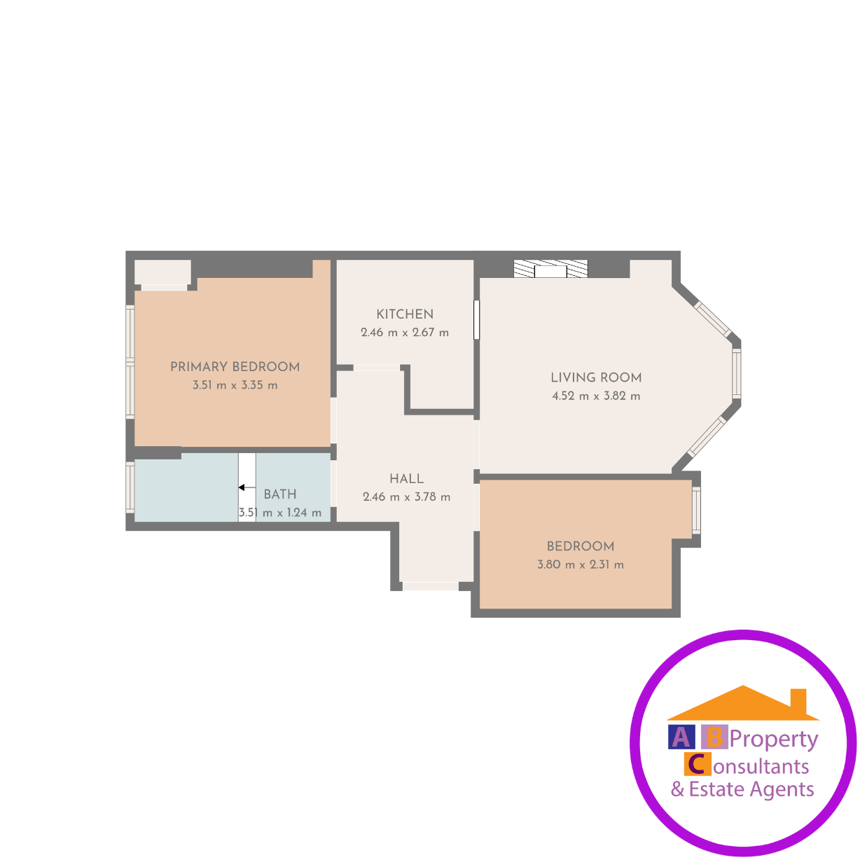 54c King Street, Coatbridge floorplan