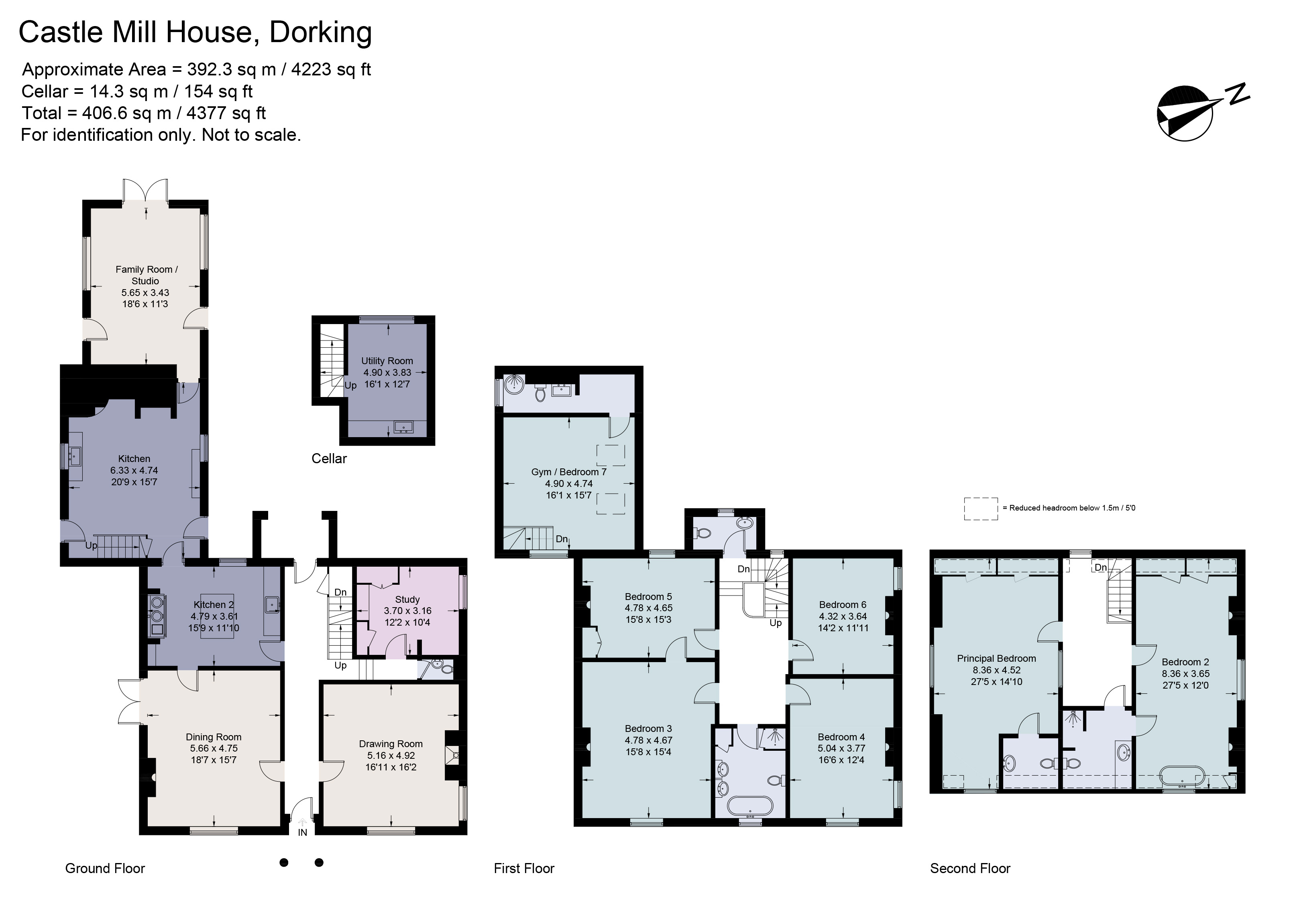 Castle Mill House,, Reigate Road, Dorking floorplan