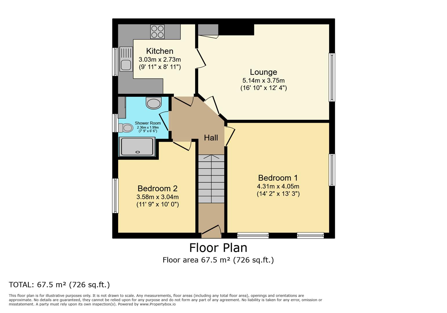 11, Brewer Road, Barnstaple floorplan