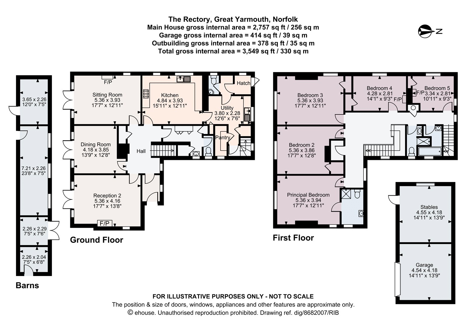 The Rectory,, Beccles Road, Great Yarmouth floorplan