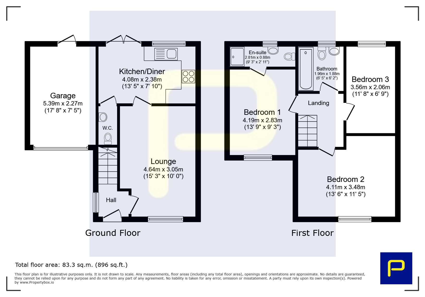 36, Oak Street, Jarrow floorplan