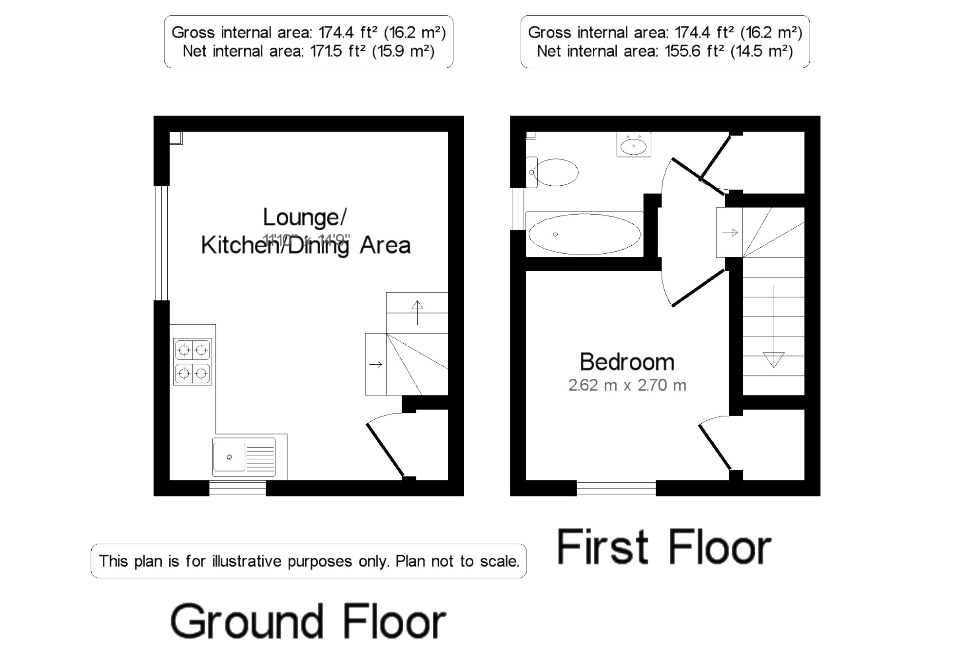 1 Bedrooms End terrace house for sale in Basingstoke, Hampshire RG22