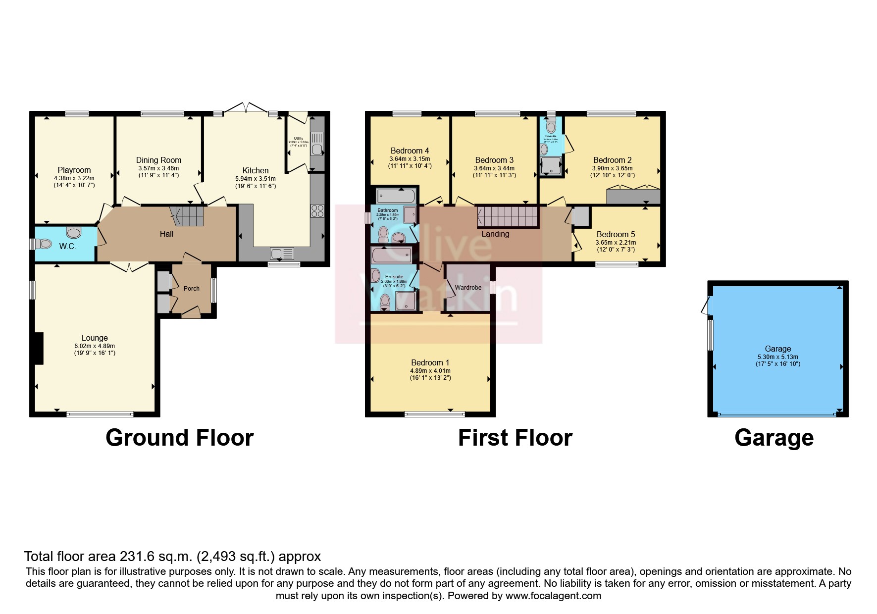 3, Glade Drive, Ellesmere Port floorplan