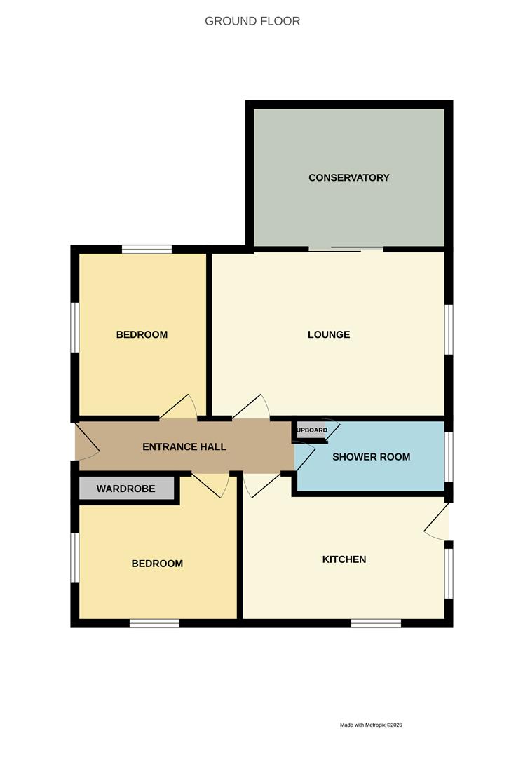 7, St. Michaels Close, Bridgwater floorplan