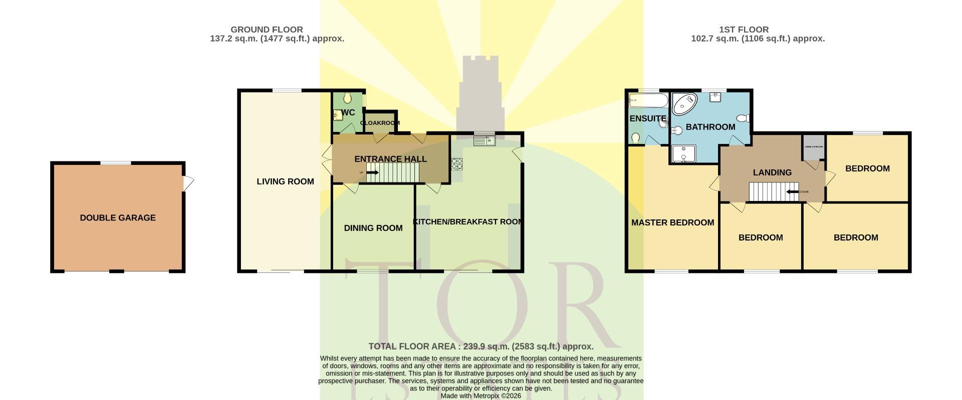 Langland House, Langland Lane, Bridgwater floorplan