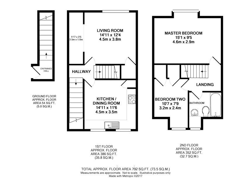 6 Shaftesbury Court, Wiltshire Drive, Wokingham floorplan
