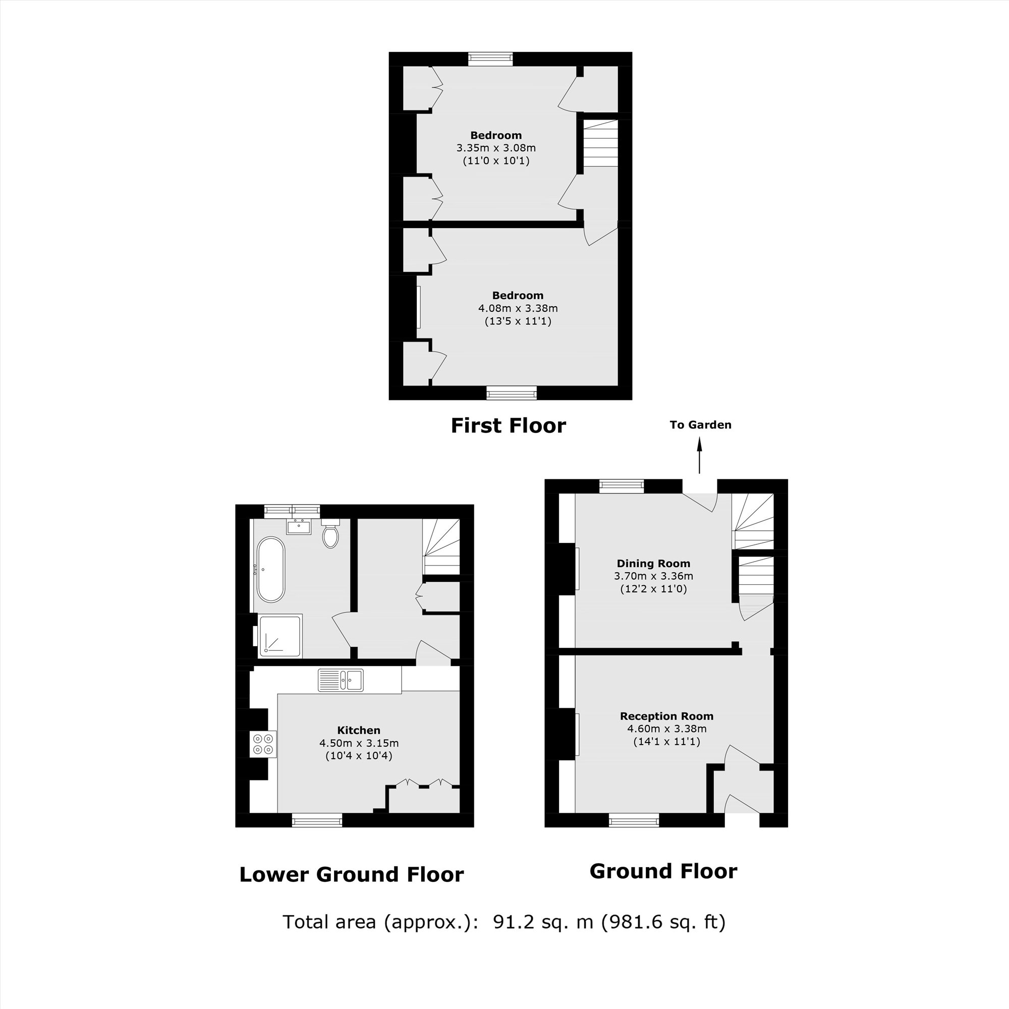 18, King George Street, London floorplan