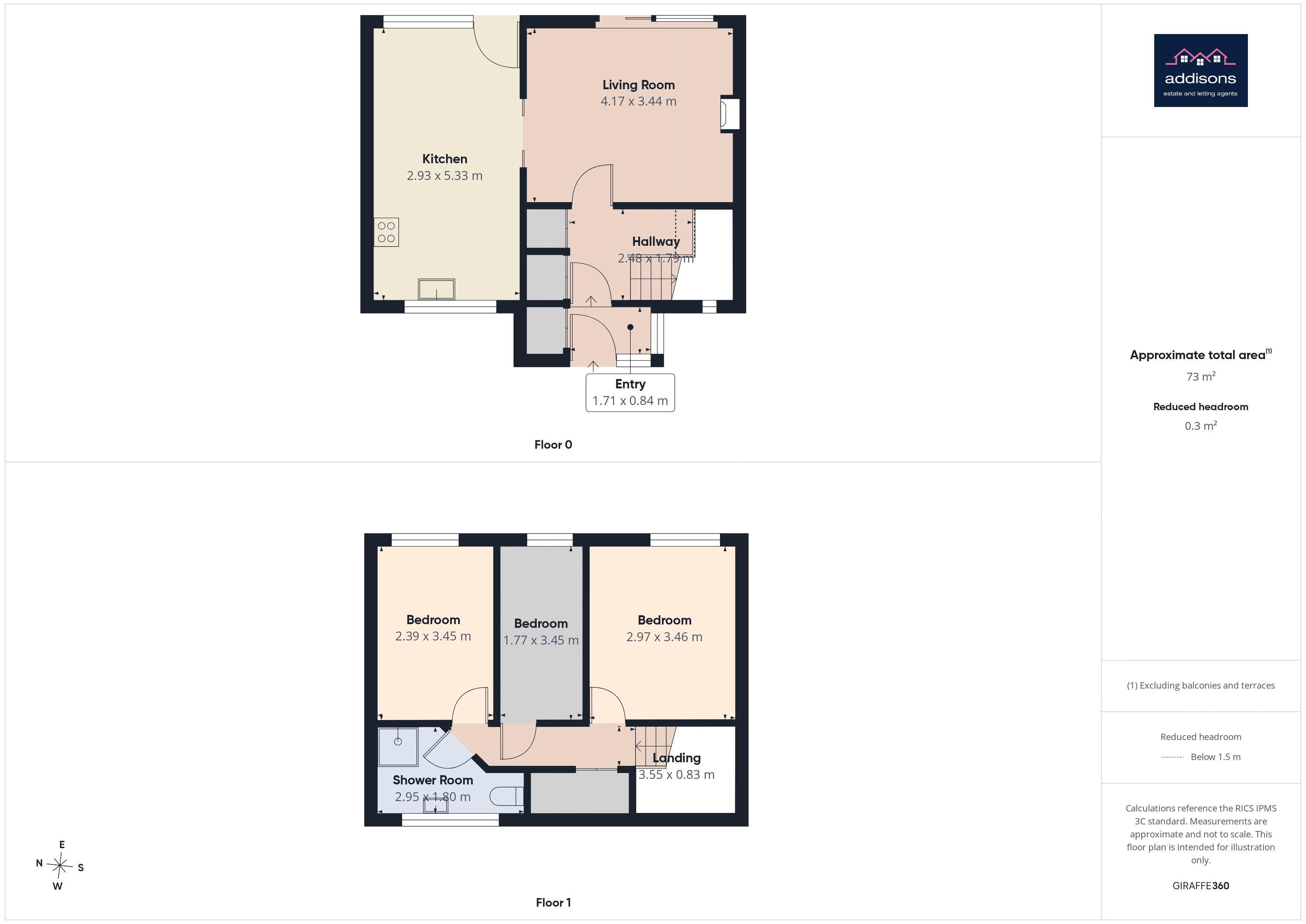 76, Inglewhite, Skelmersdale floorplan