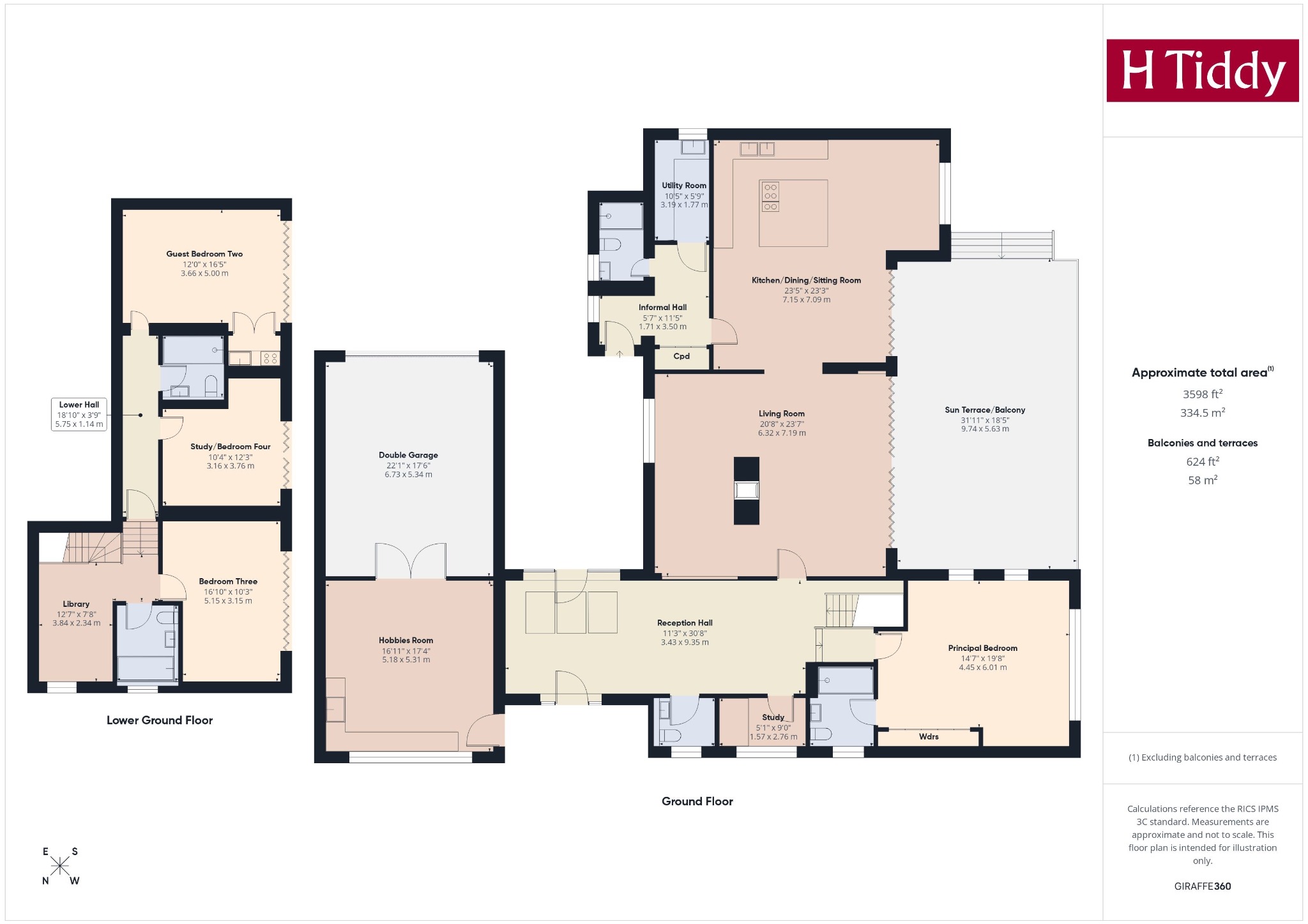 Watersmeet, Polvarth Road, Truro floorplan