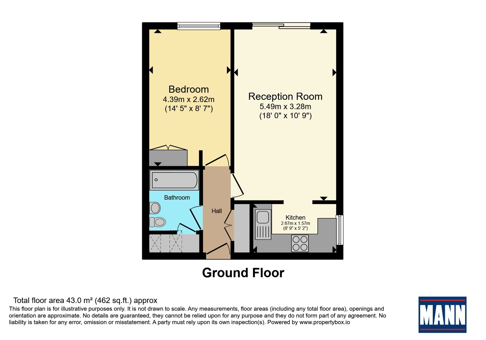 Hayne Road, Beckenham floorplan