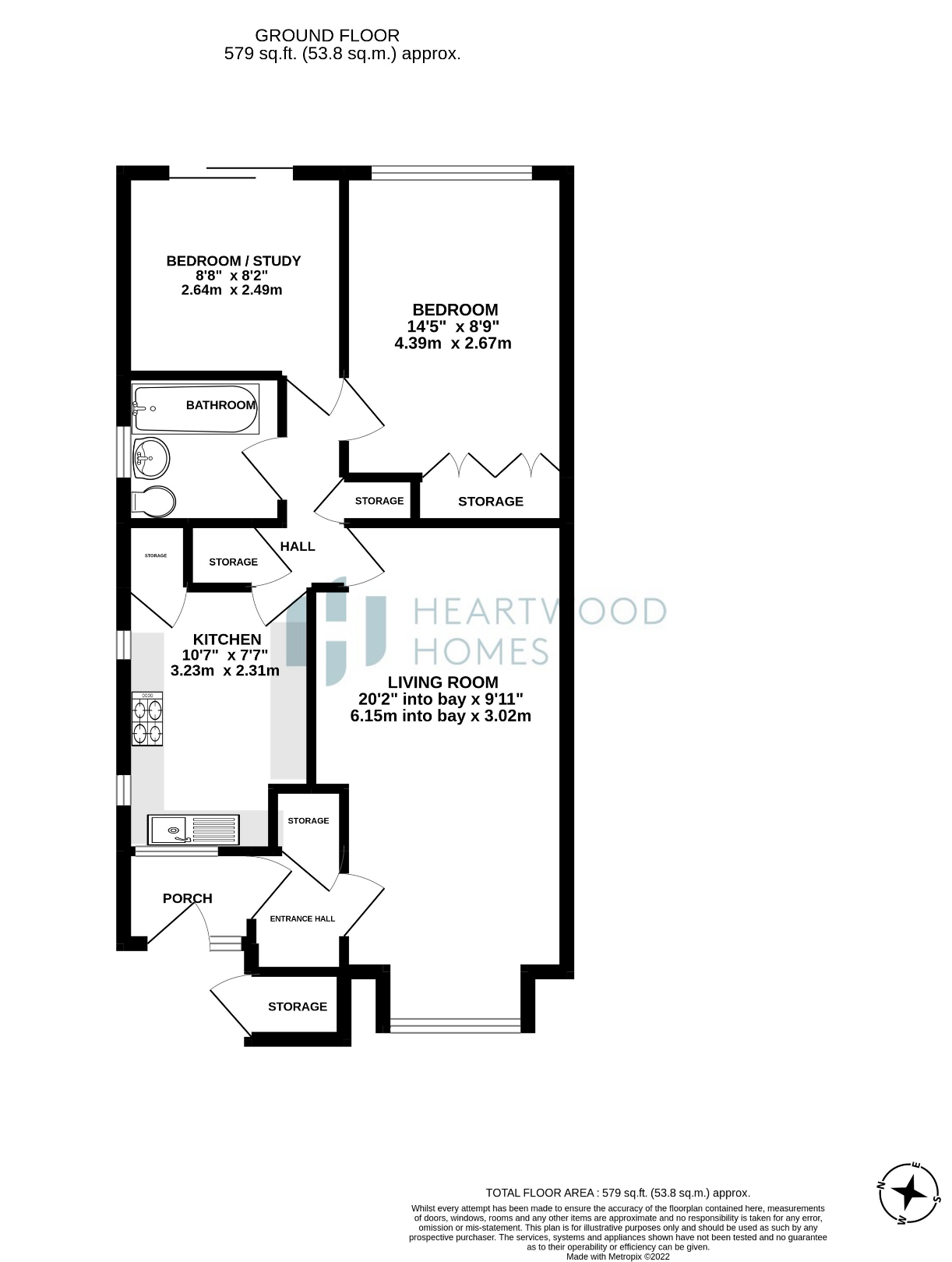 Kingsmead, St. Albans AL4, 2 bedroom semidetached bungalow for sale