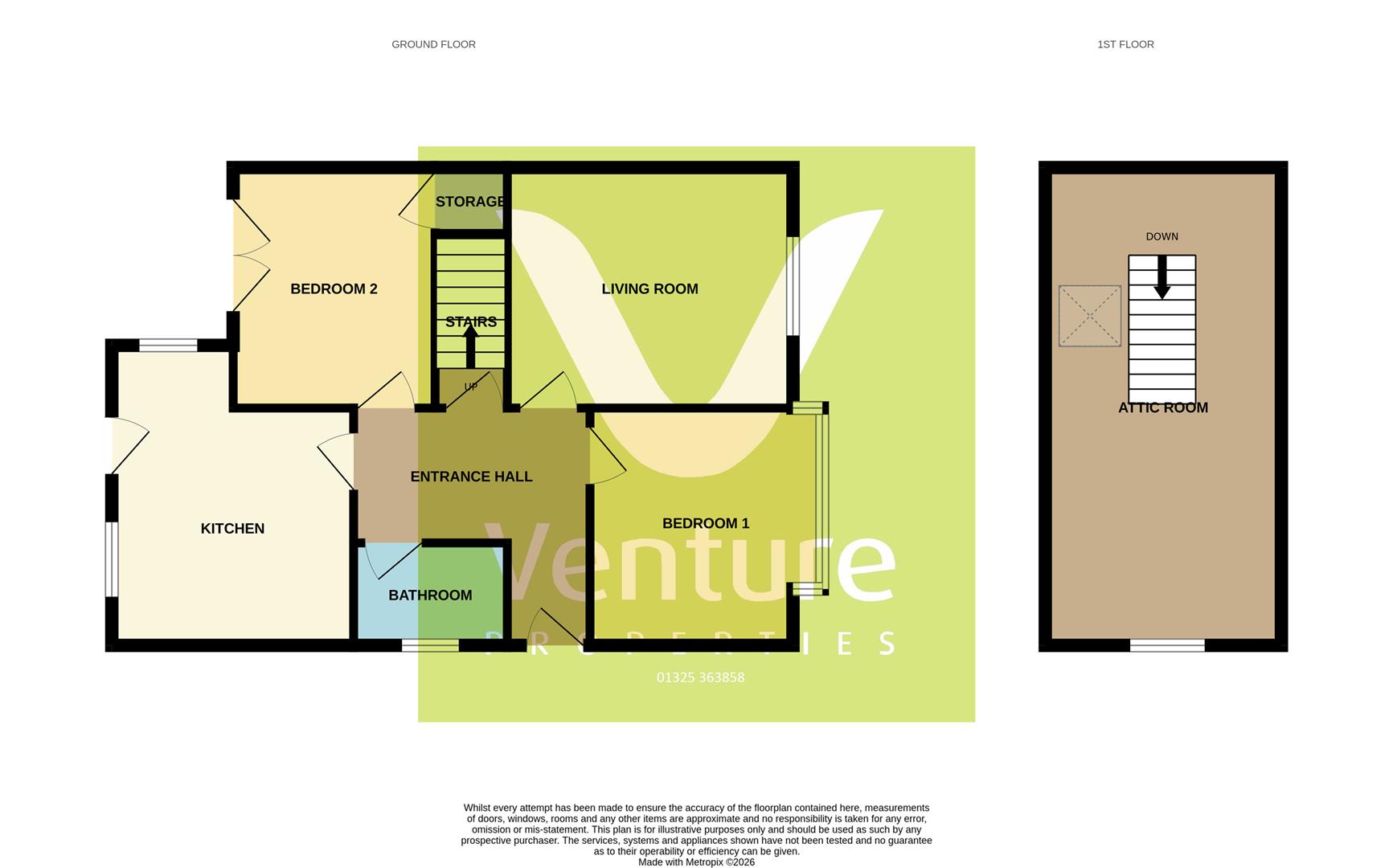 16, Cornwall Avenue, Darlington floorplan