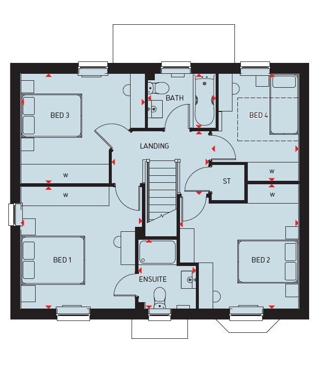 HA912238, Moor Lane, Ravenfield, Rotherham floorplan