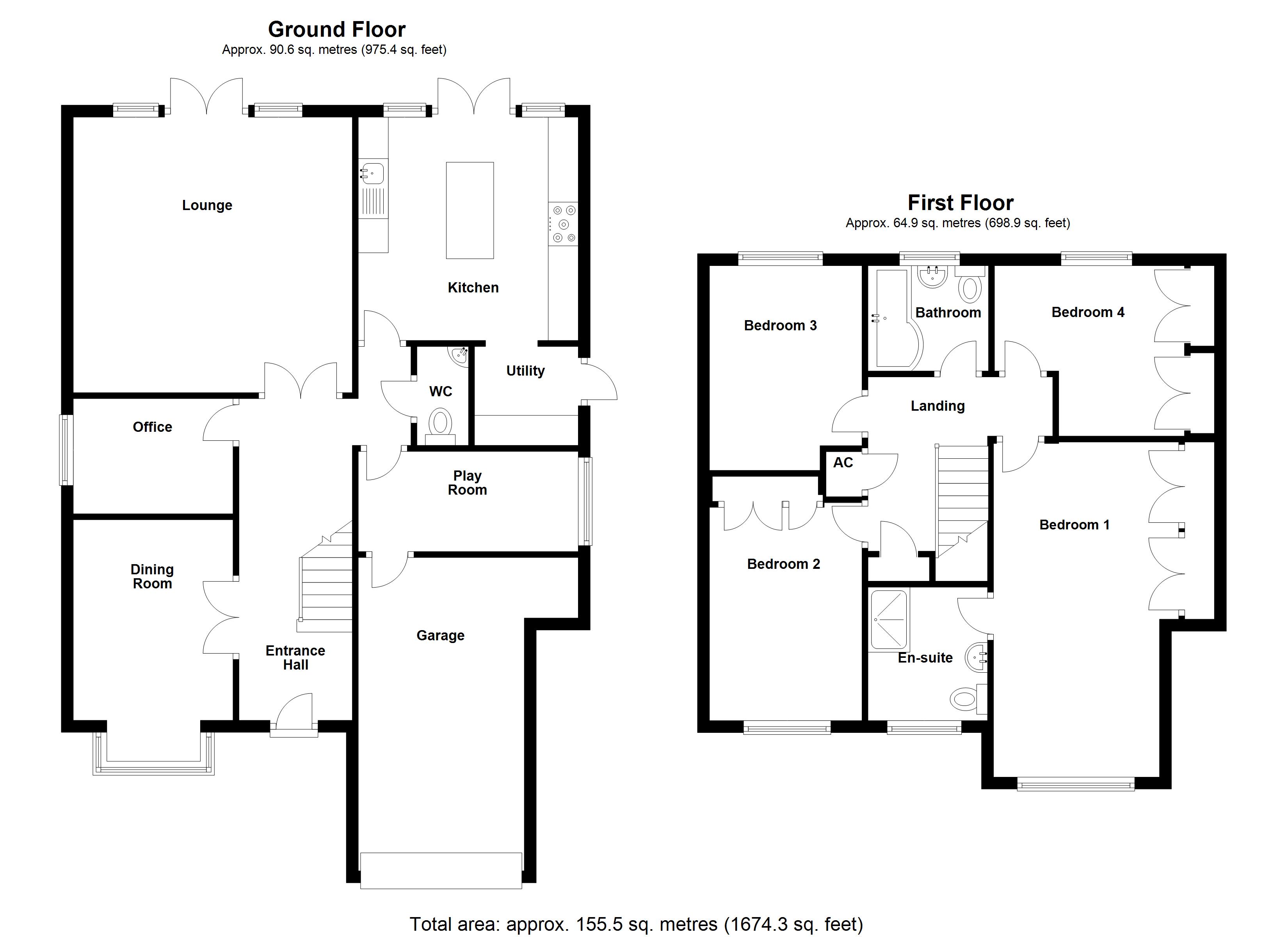 4 Bedrooms Detached house for sale in Uplands, Stevenage SG2