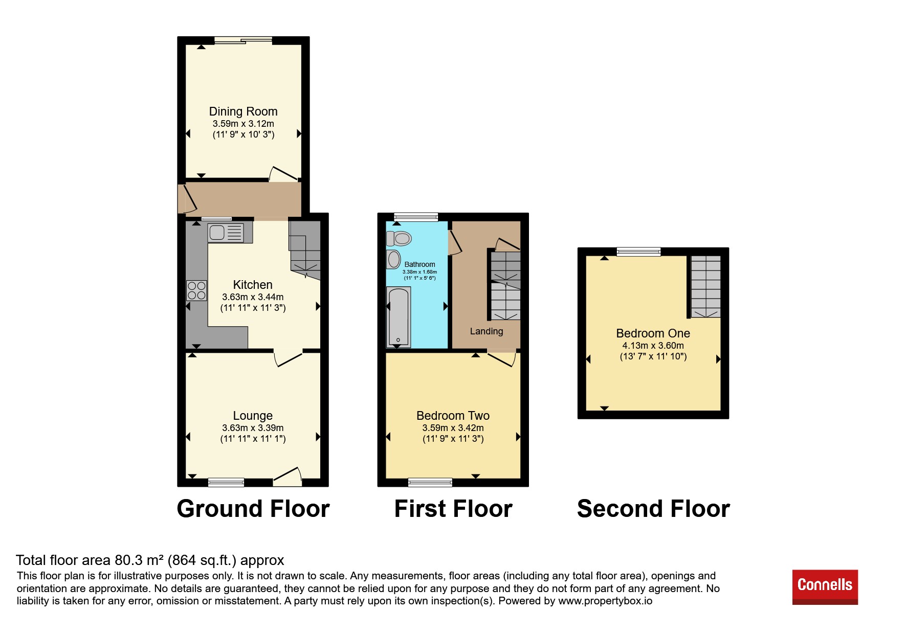 114, Stourbridge Road, Kidderminster floorplan