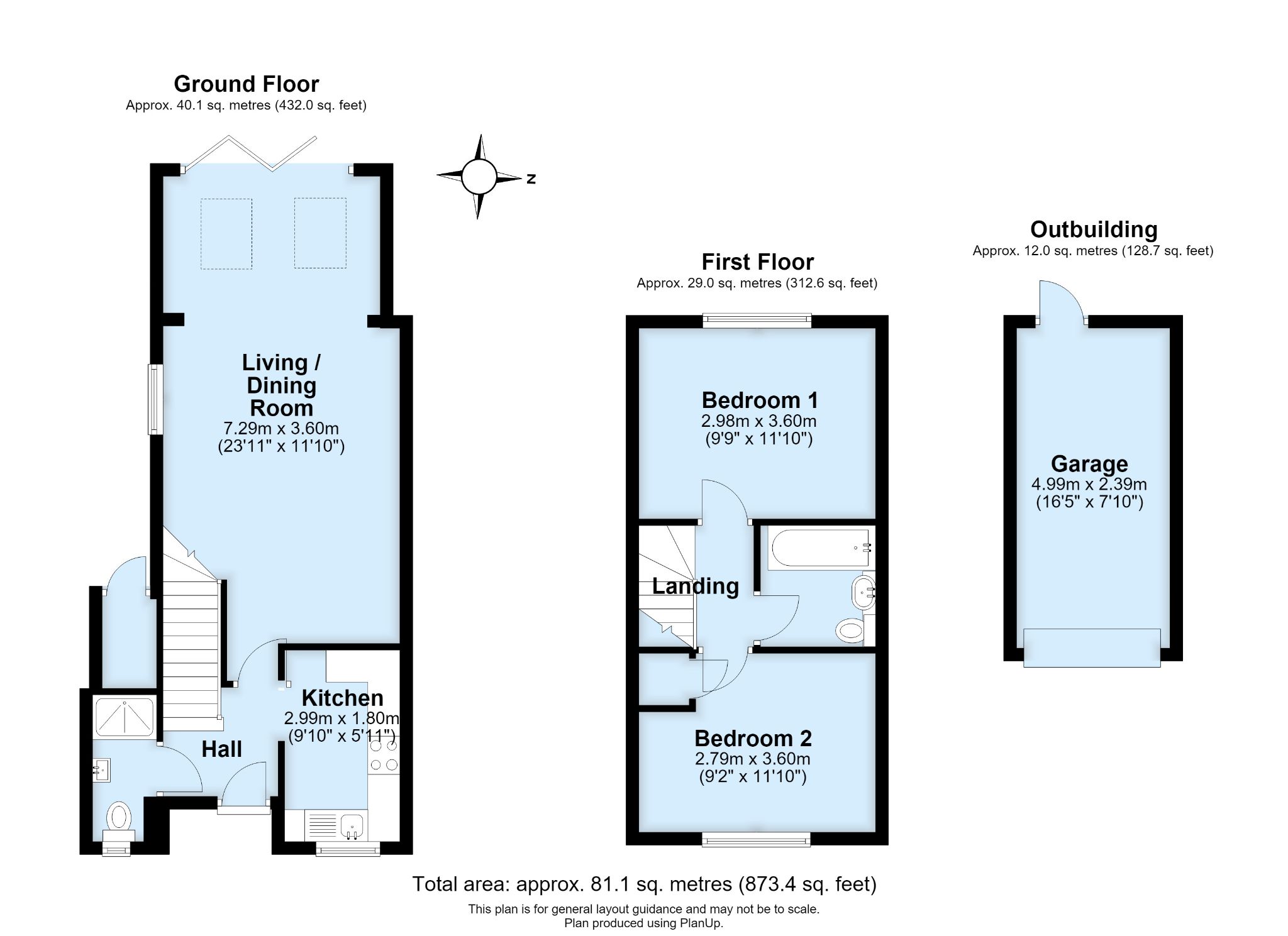 95 Noahs Ark, Sevenoaks floorplan