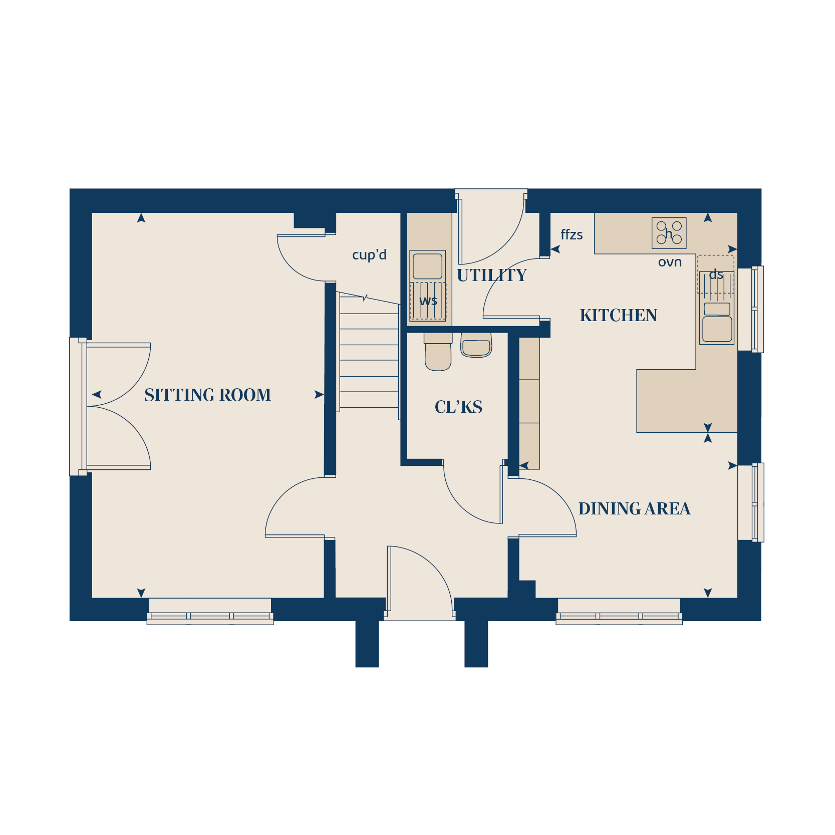227, The Hem, Telford floorplan