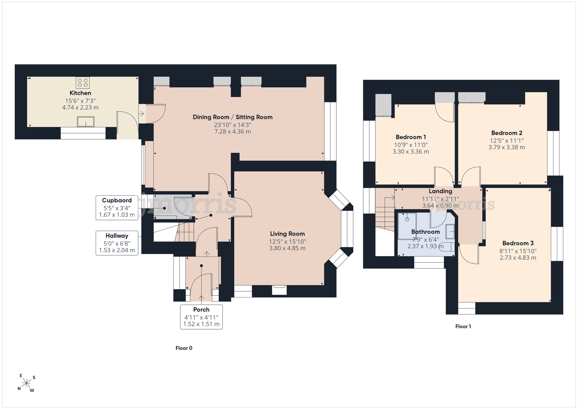 6 Windy Hall, Fishguard floorplan