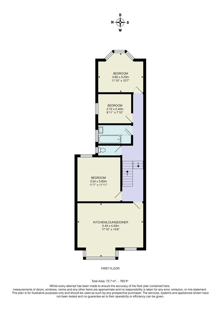 23, Malmesbury Road, South Woodford floorplan