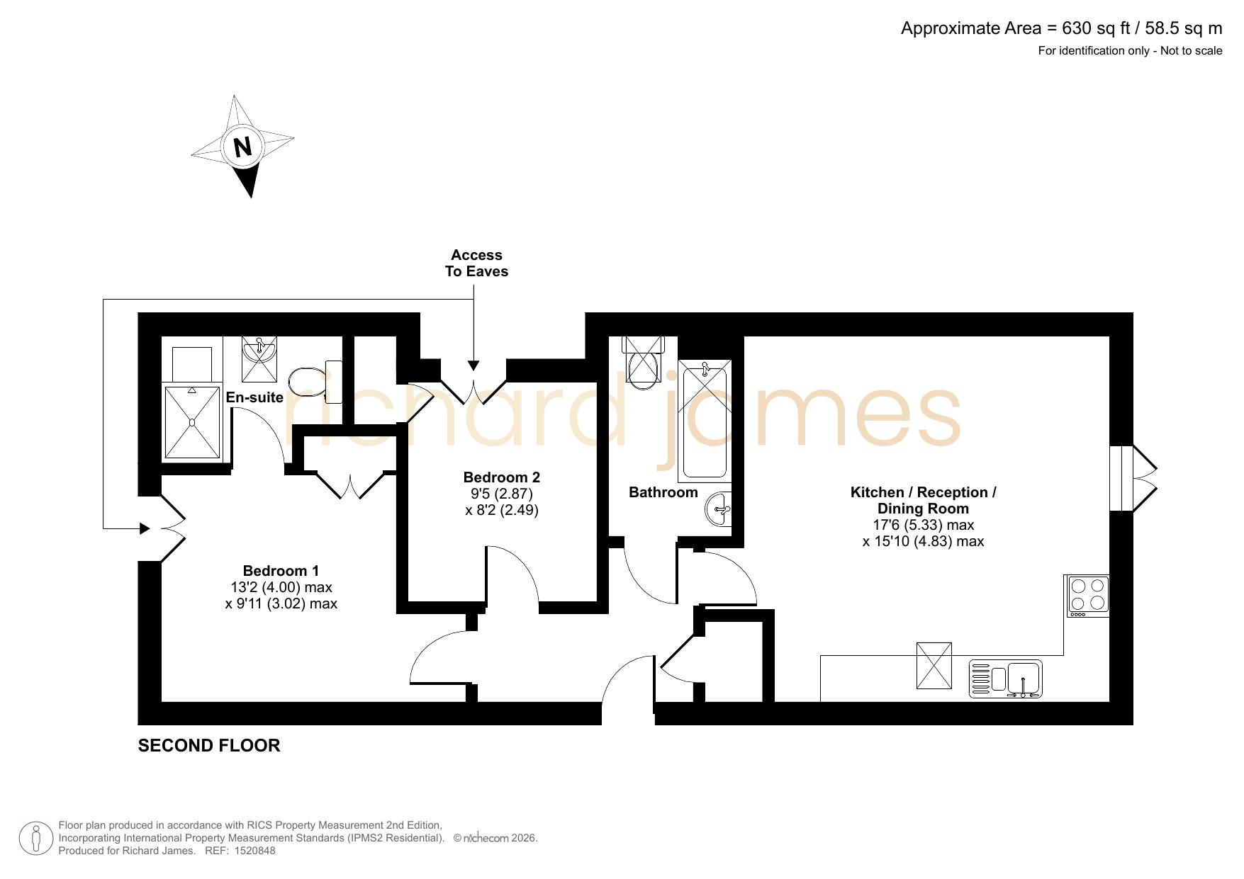 23F, Dyson Road, Swindon floorplan