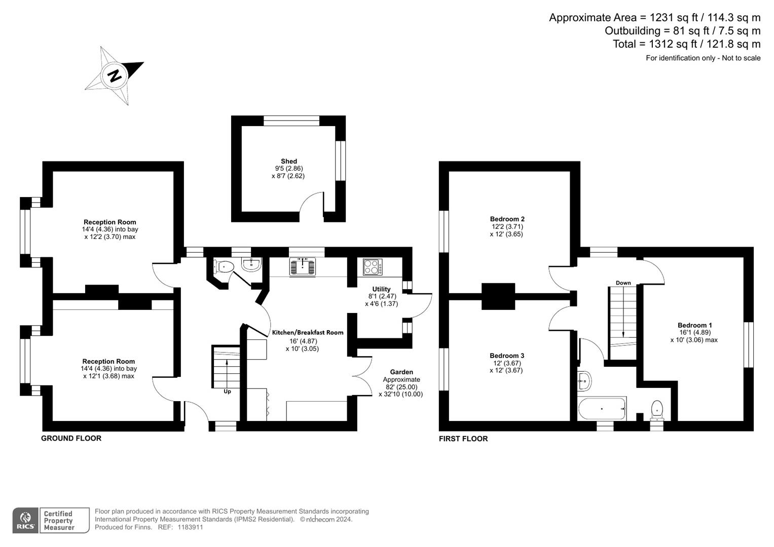 57, Cromwell Road, Canterbury floorplan