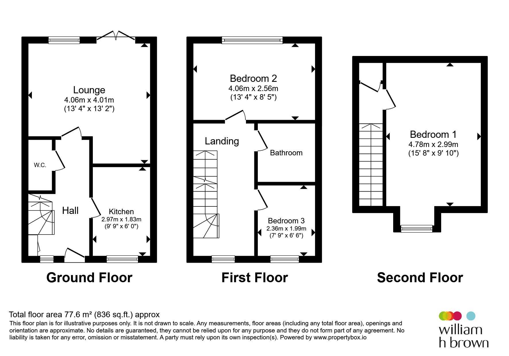18, Temple Gardens, RUSHDEN floorplan