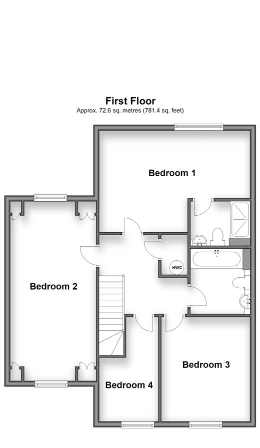 Roman Lane Southwater, Horsham floorplan