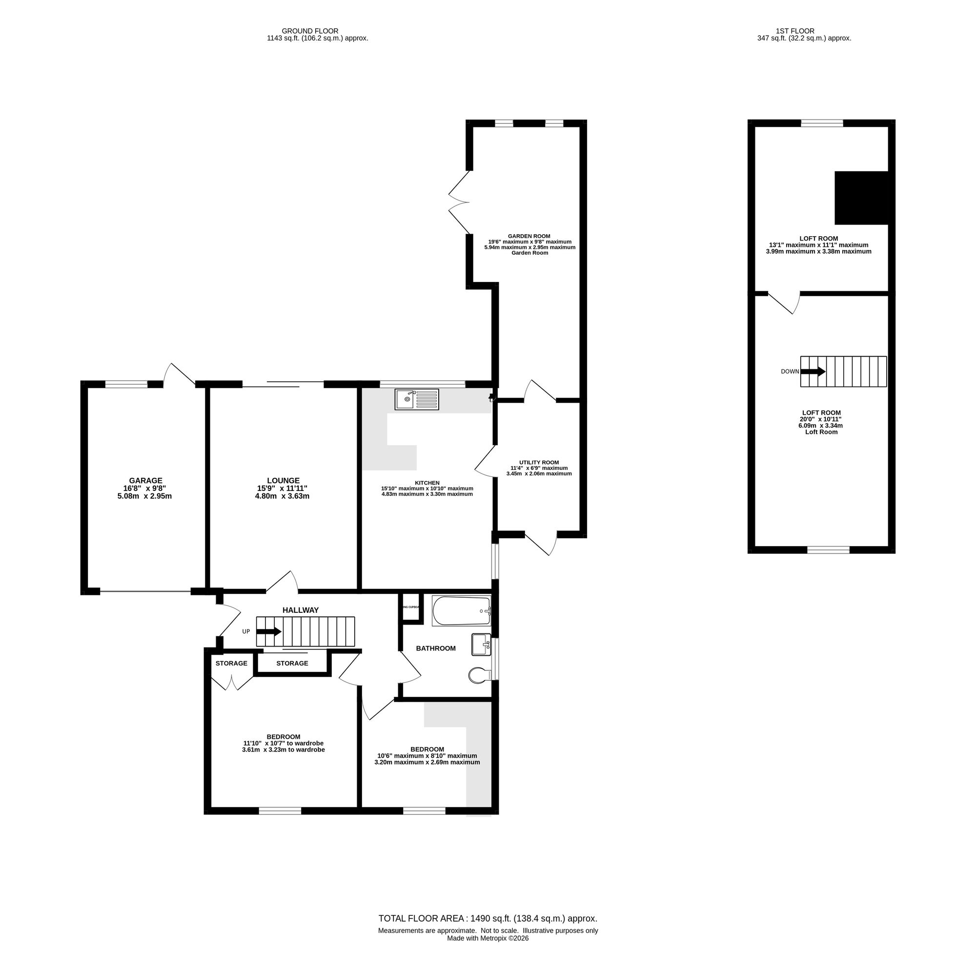 15 Lea Avenue, Crewe floorplan