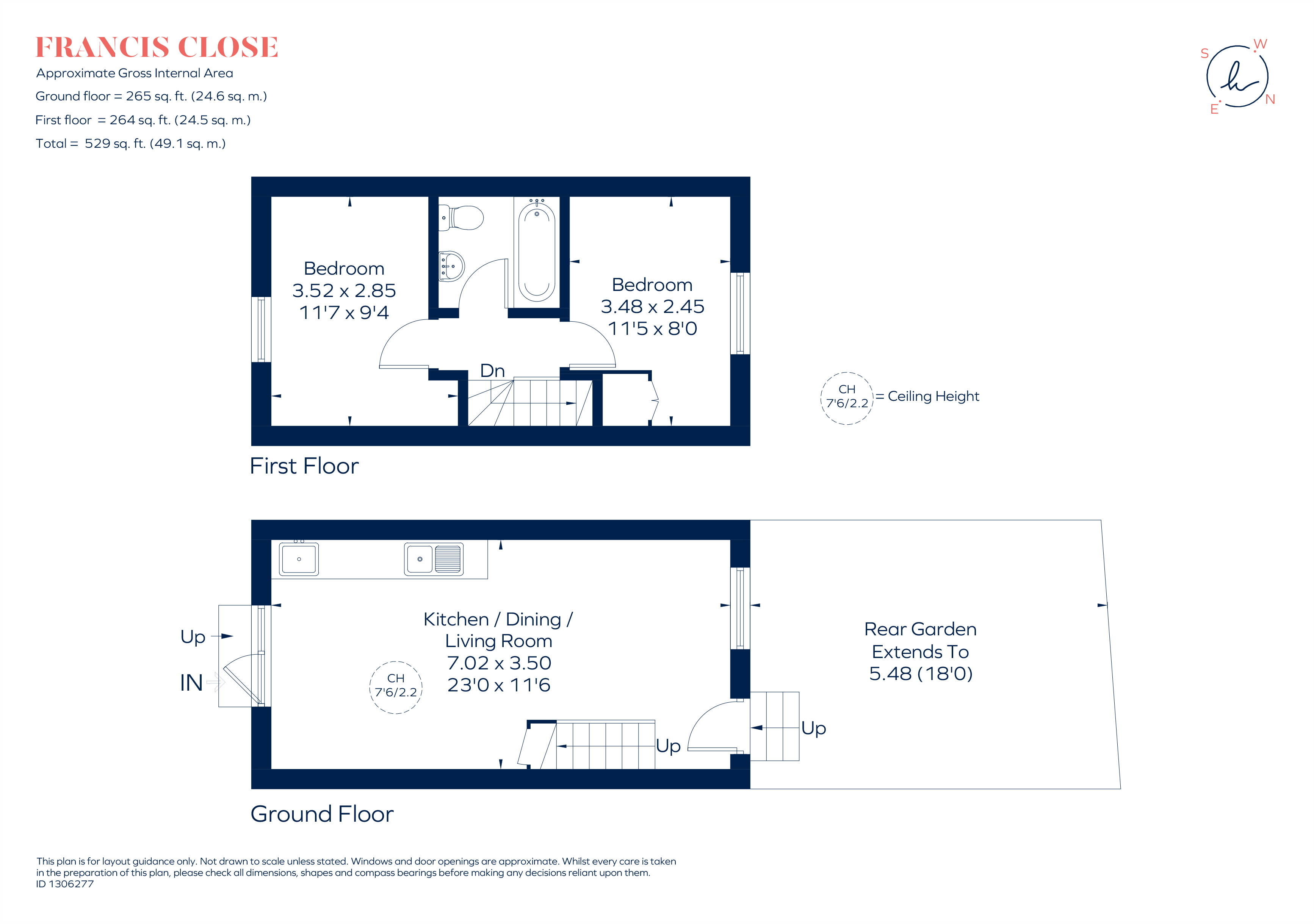 29, Francis Close, London floorplan
