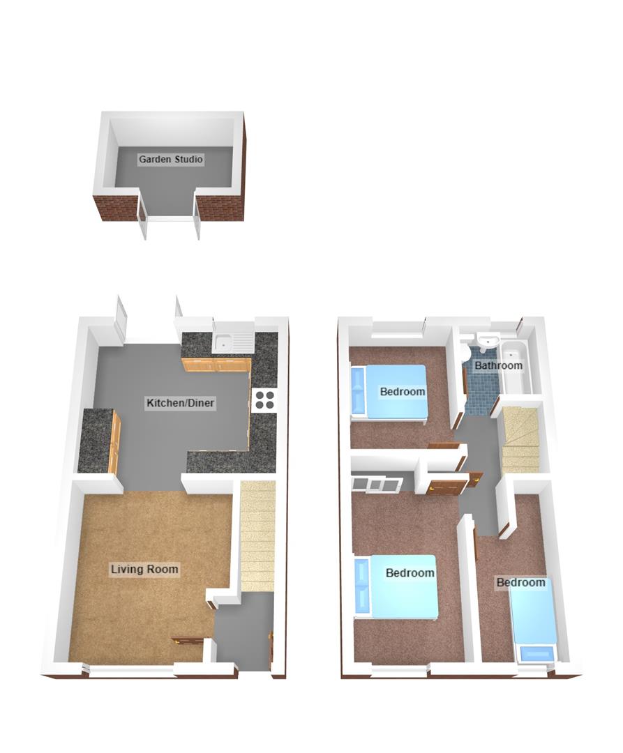 Manor Gardens, Kewstoke, WestonSuperMare BS22, 3 bedroom semi