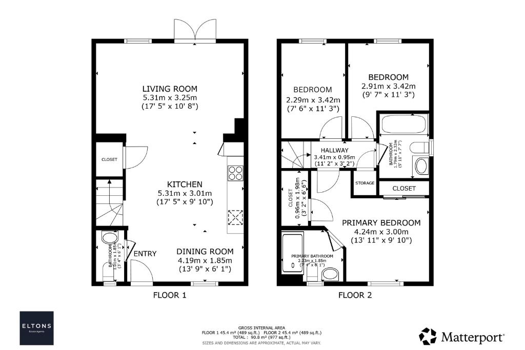 64, Bellevue Farm Road, Crawley floorplan