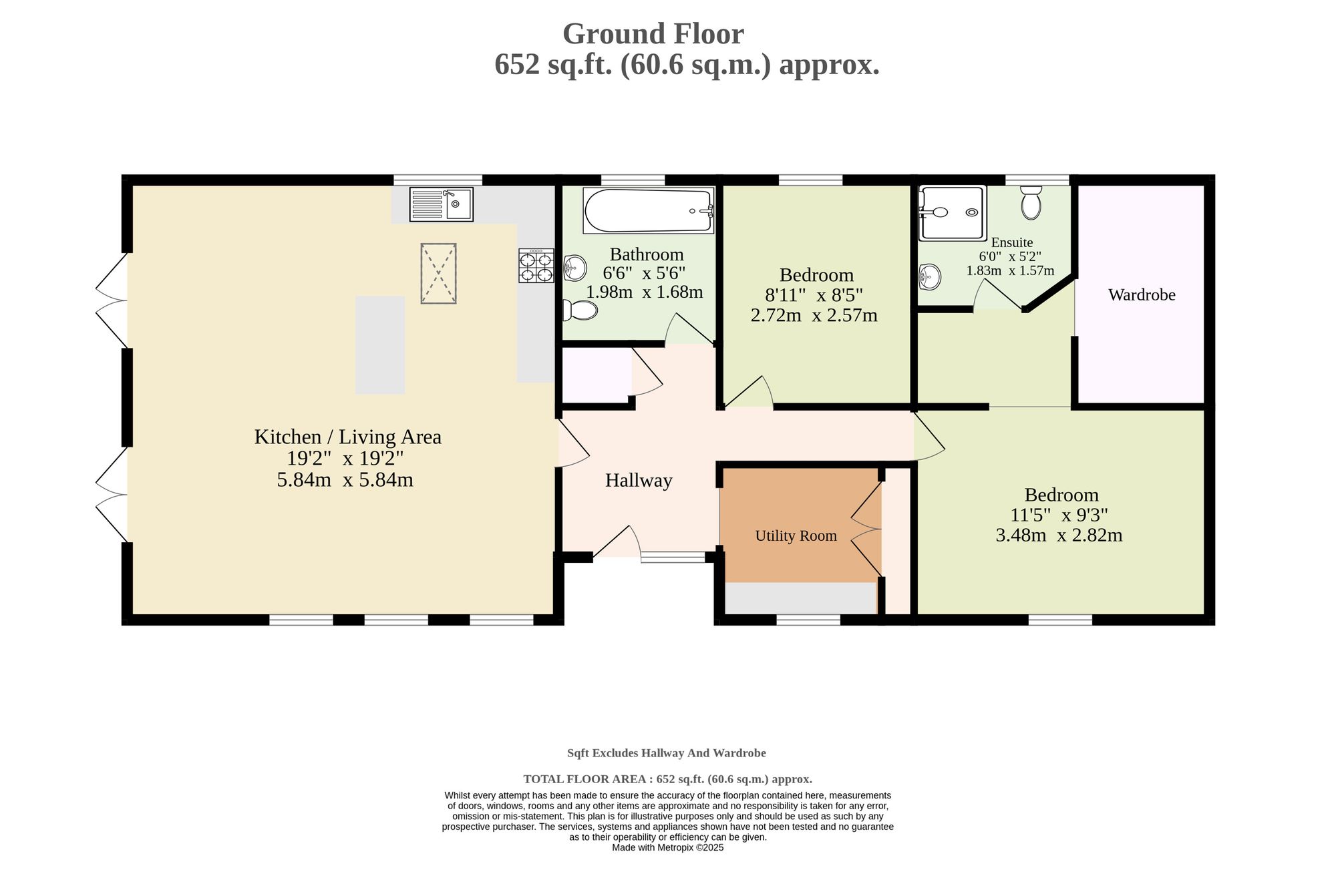 The Meadows, Bacton Road, Northwalsham floorplan