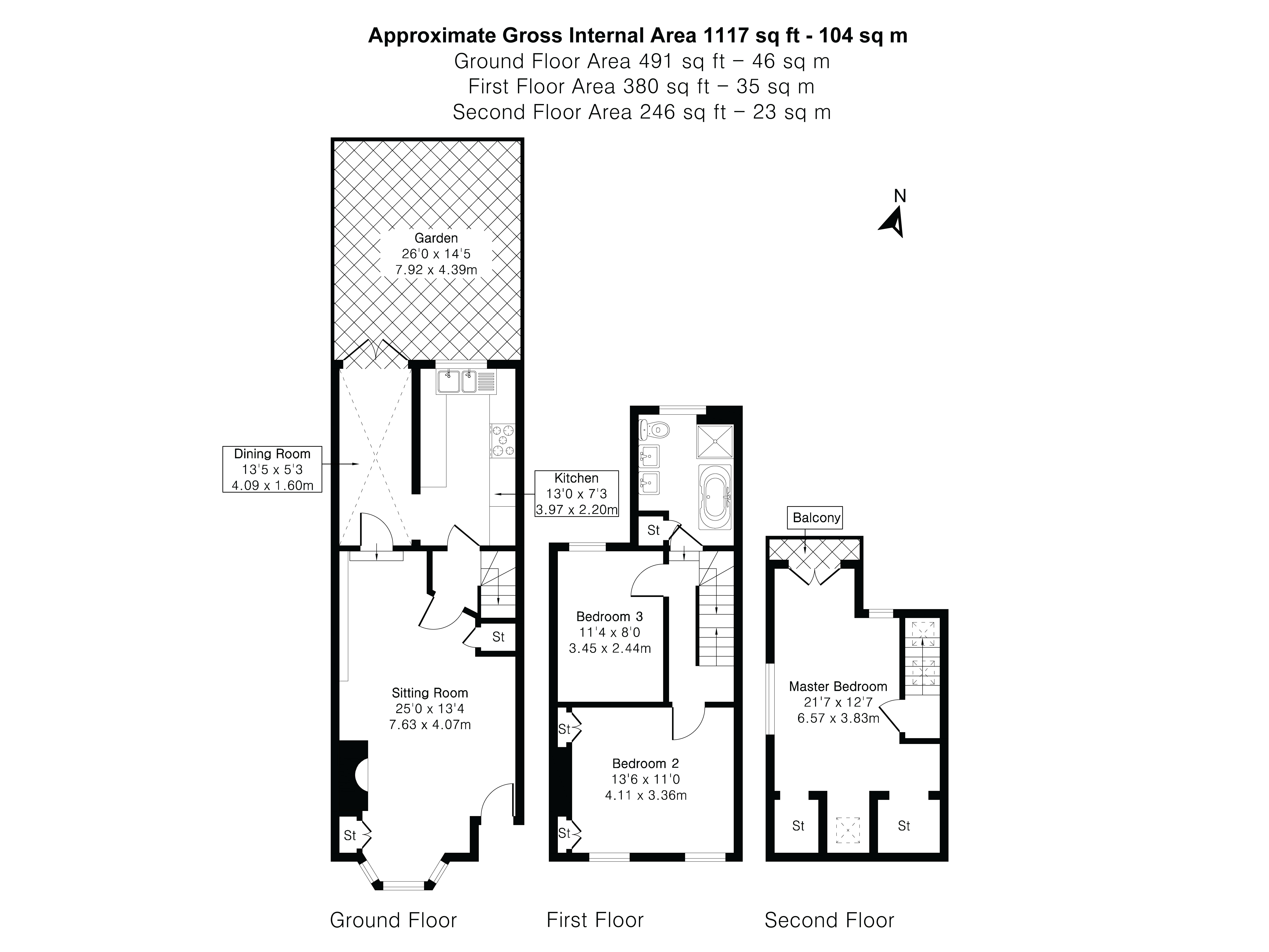 47, Stockmore Street, Oxfordshire floorplan