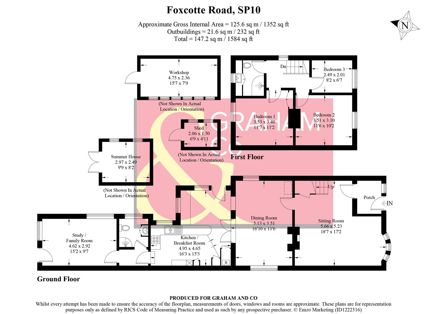 28, Foxcotte Road, Andover floorplan
