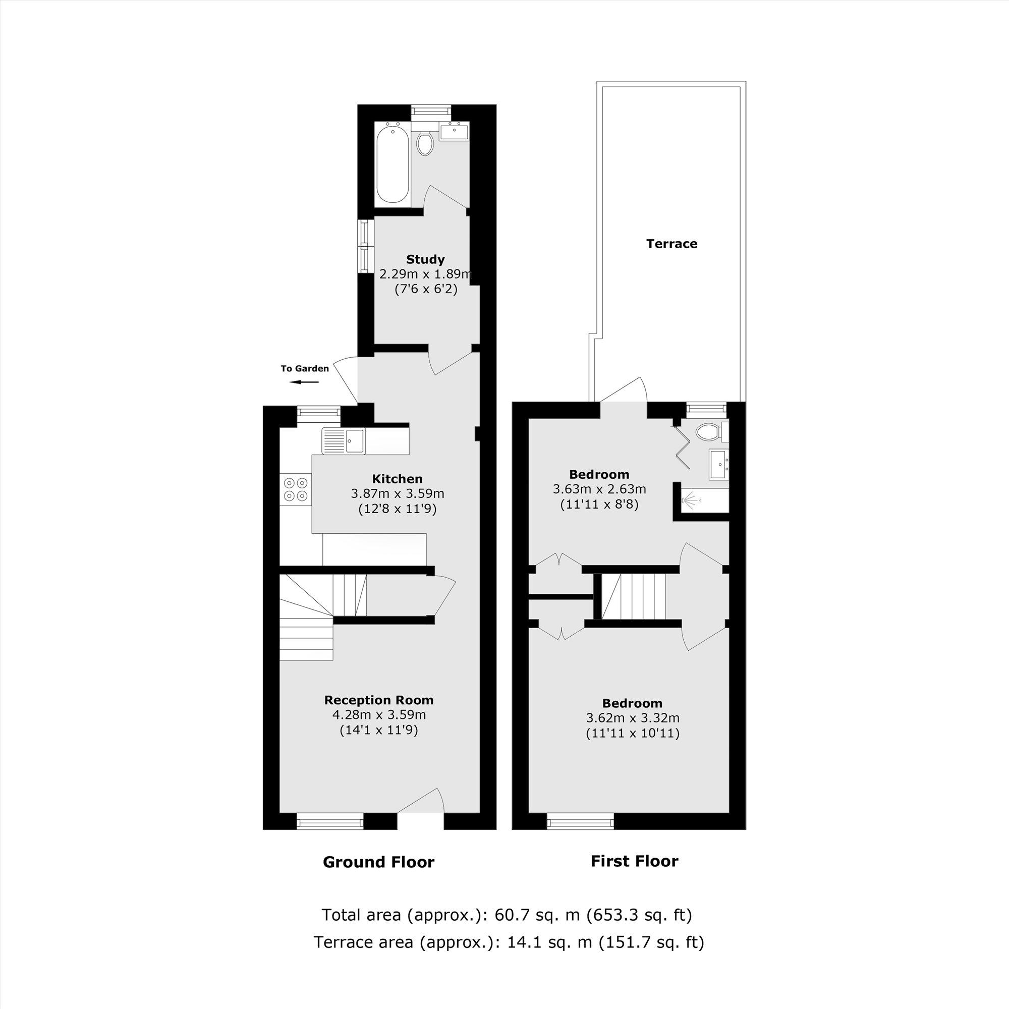 11, Tolson Road, Old Isleworth floorplan