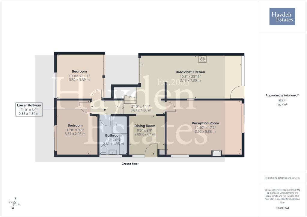 17, Forest Close, BEWDLEY floorplan