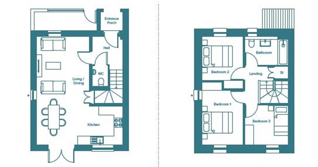 Plot 3, Willow Brook, Holbrook Road, Belper floorplan