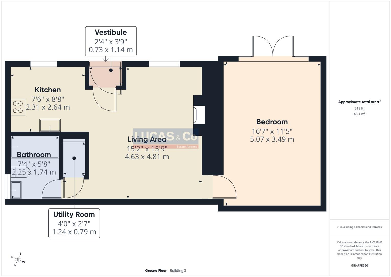 Tyddyn Sydney Farm, Tyn Lon, Bangor floorplan