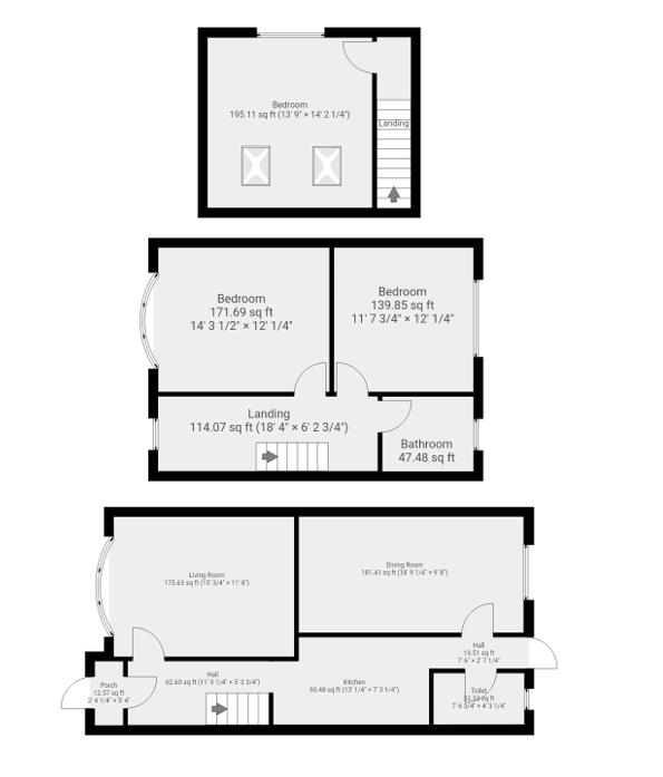 117, Cherrydown Avenue, London floorplan