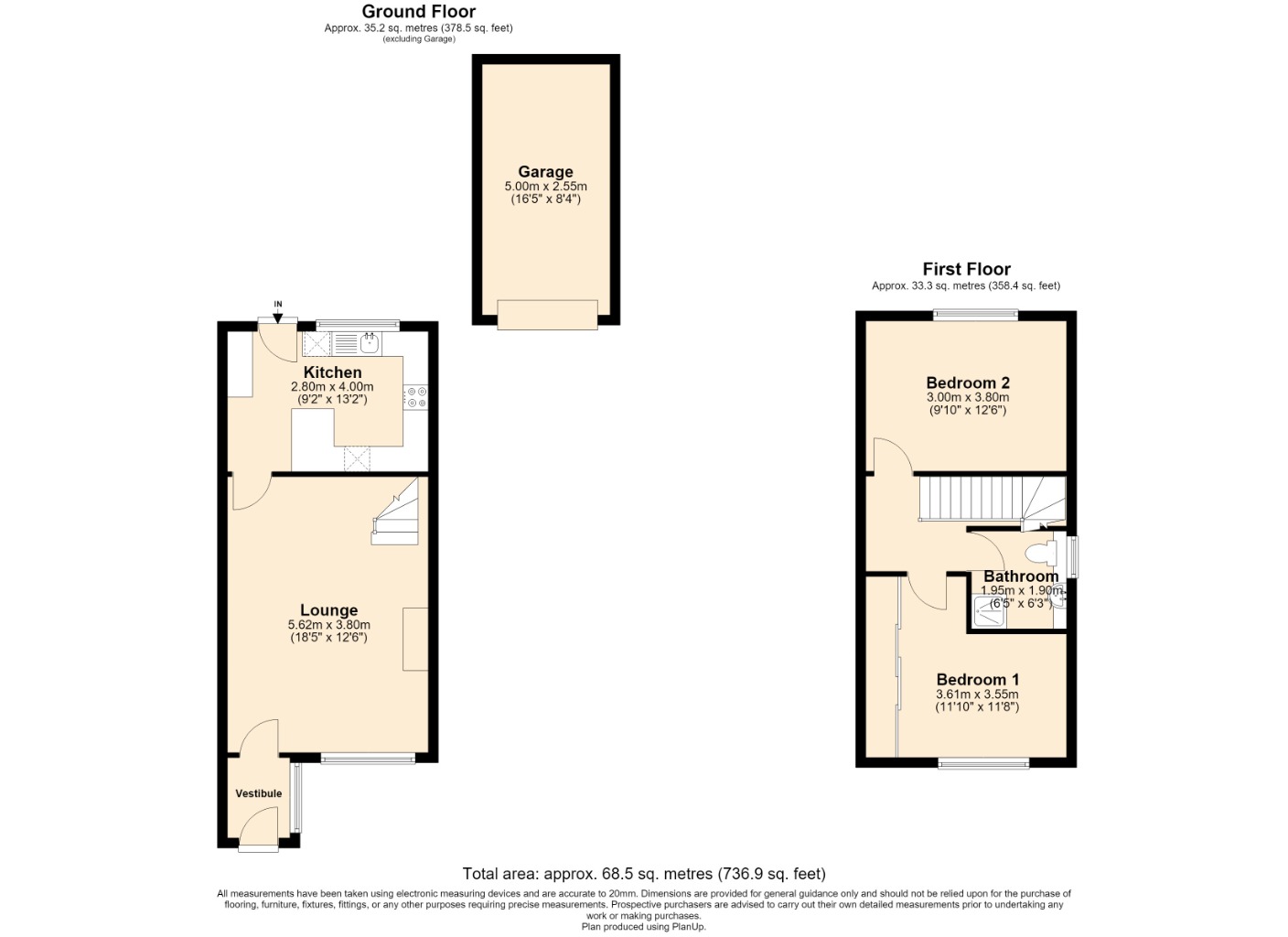 15, Braehead Road, Kirkcaldy floorplan