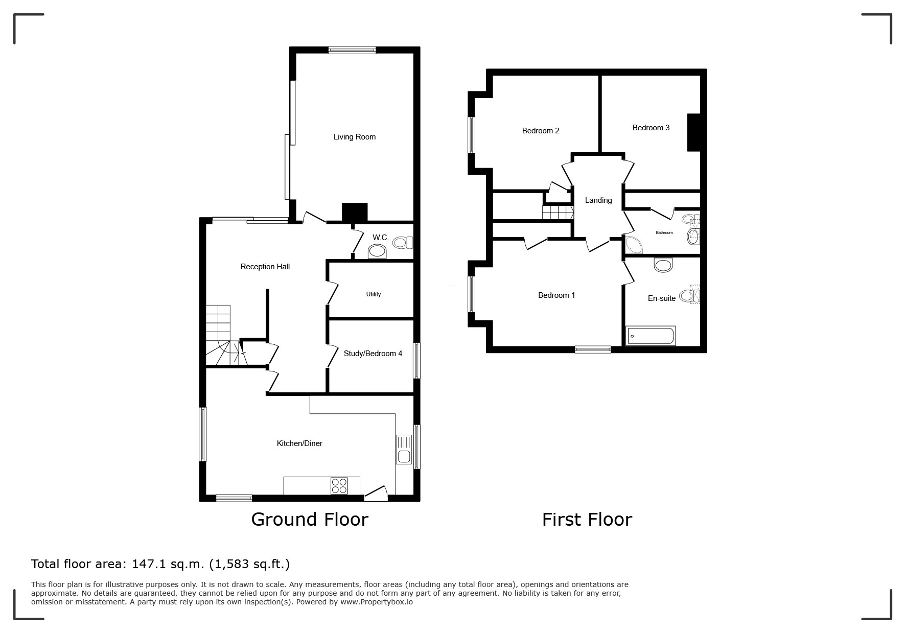 April Cottage, 13, Afton Barns, Isle of Wight floorplan