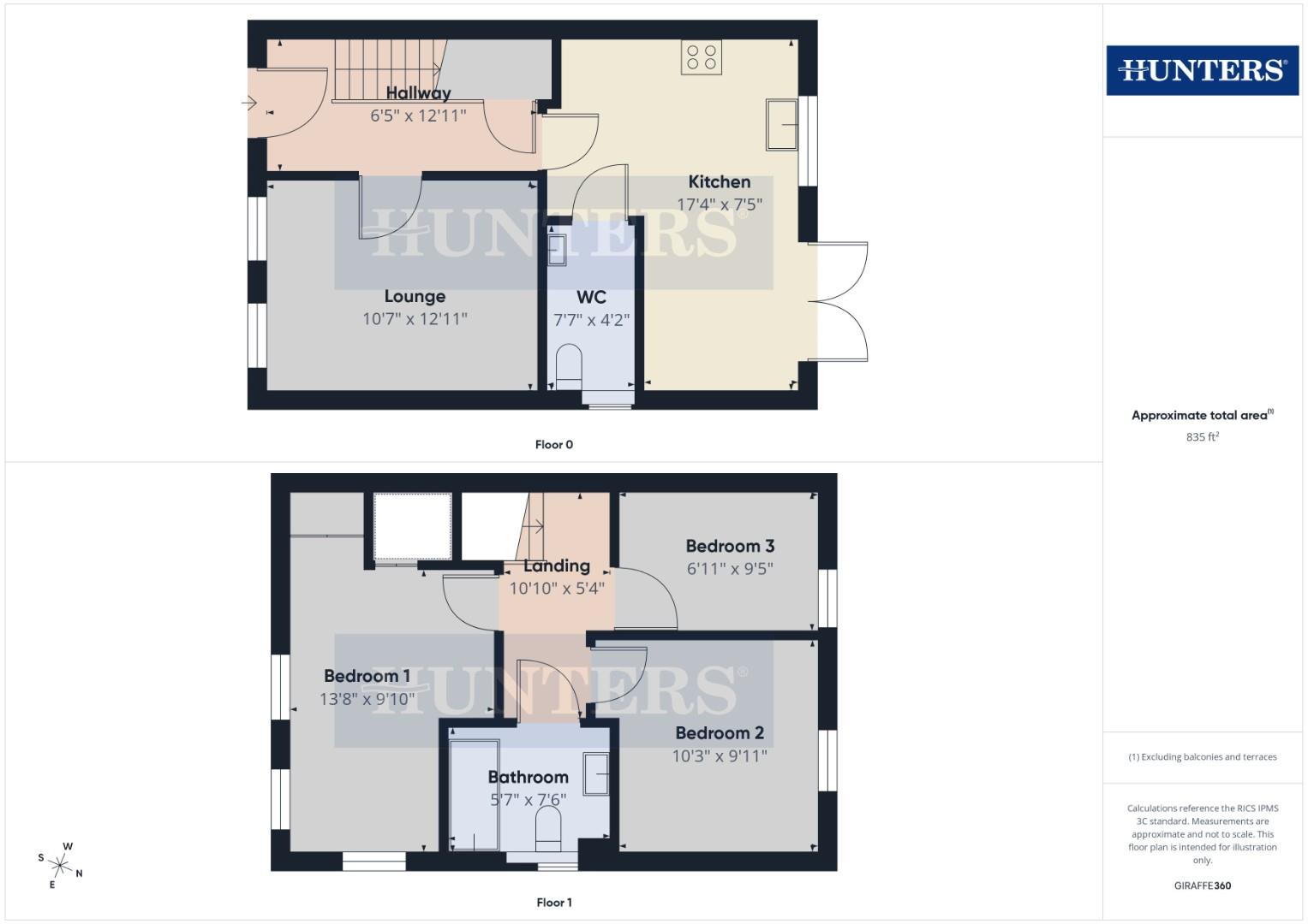 2, Dickinson Walk, Beverley floorplan