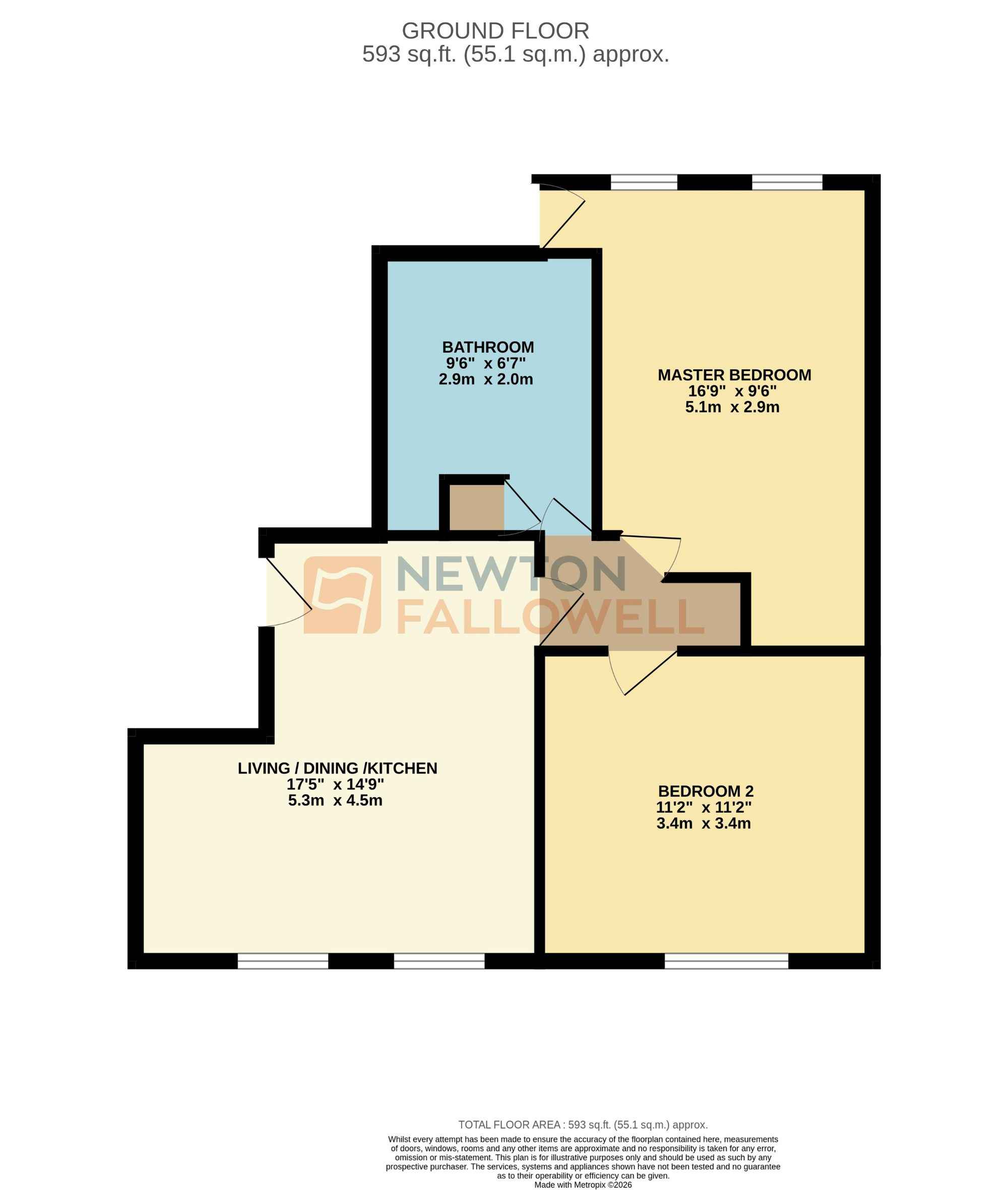 Apt 7, 28 Kepwick Road, Leicester floorplan