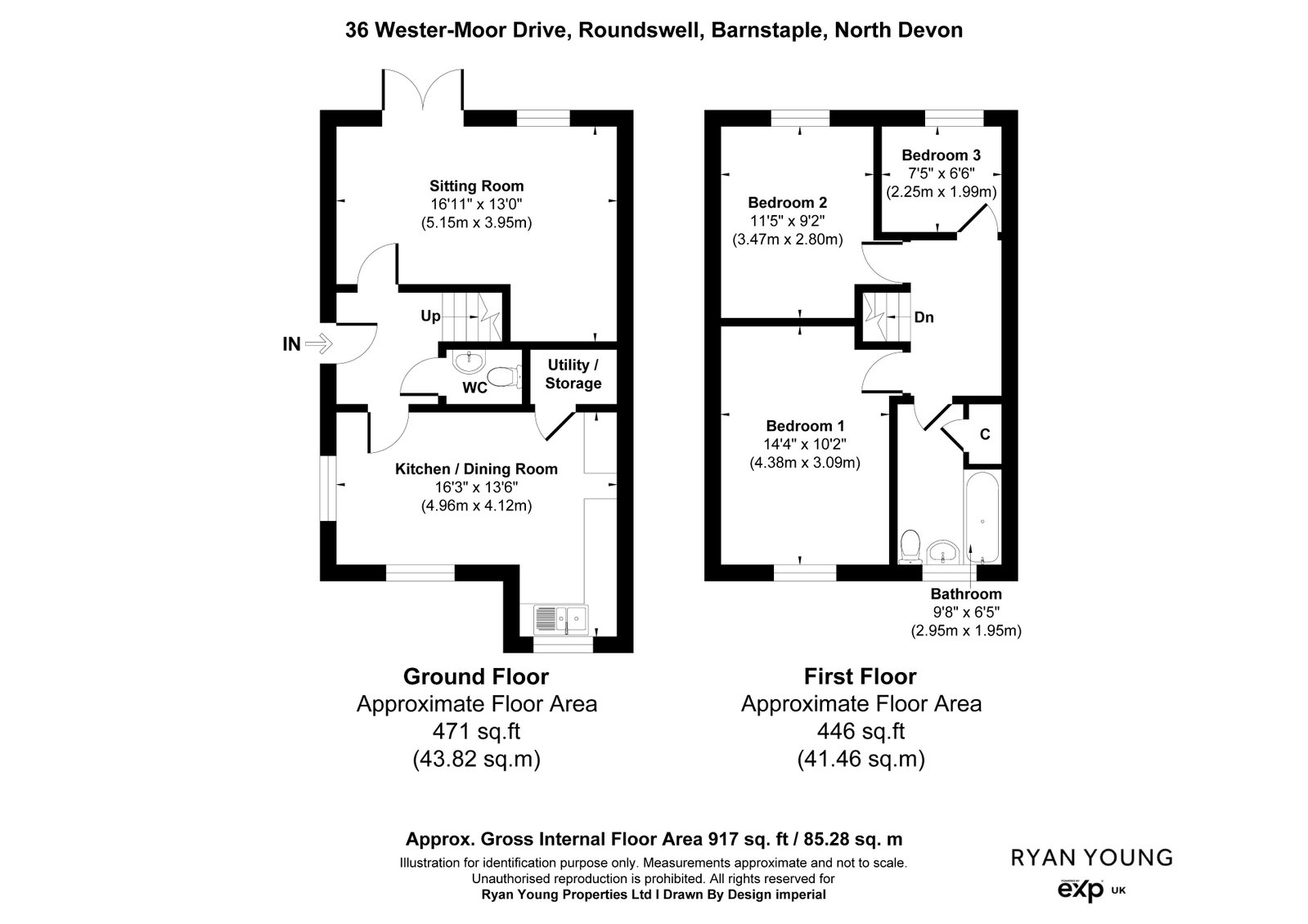 36, Wester-Moor Drive, Barnstaple floorplan
