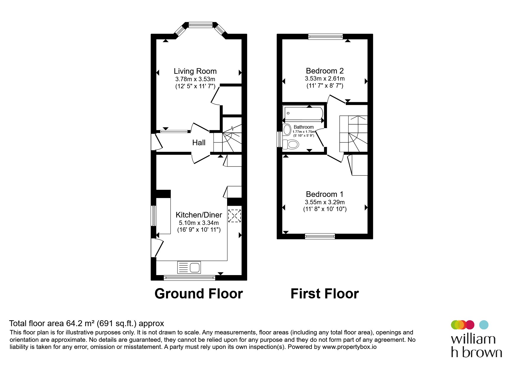 3, Lydgate, LEEDS floorplan