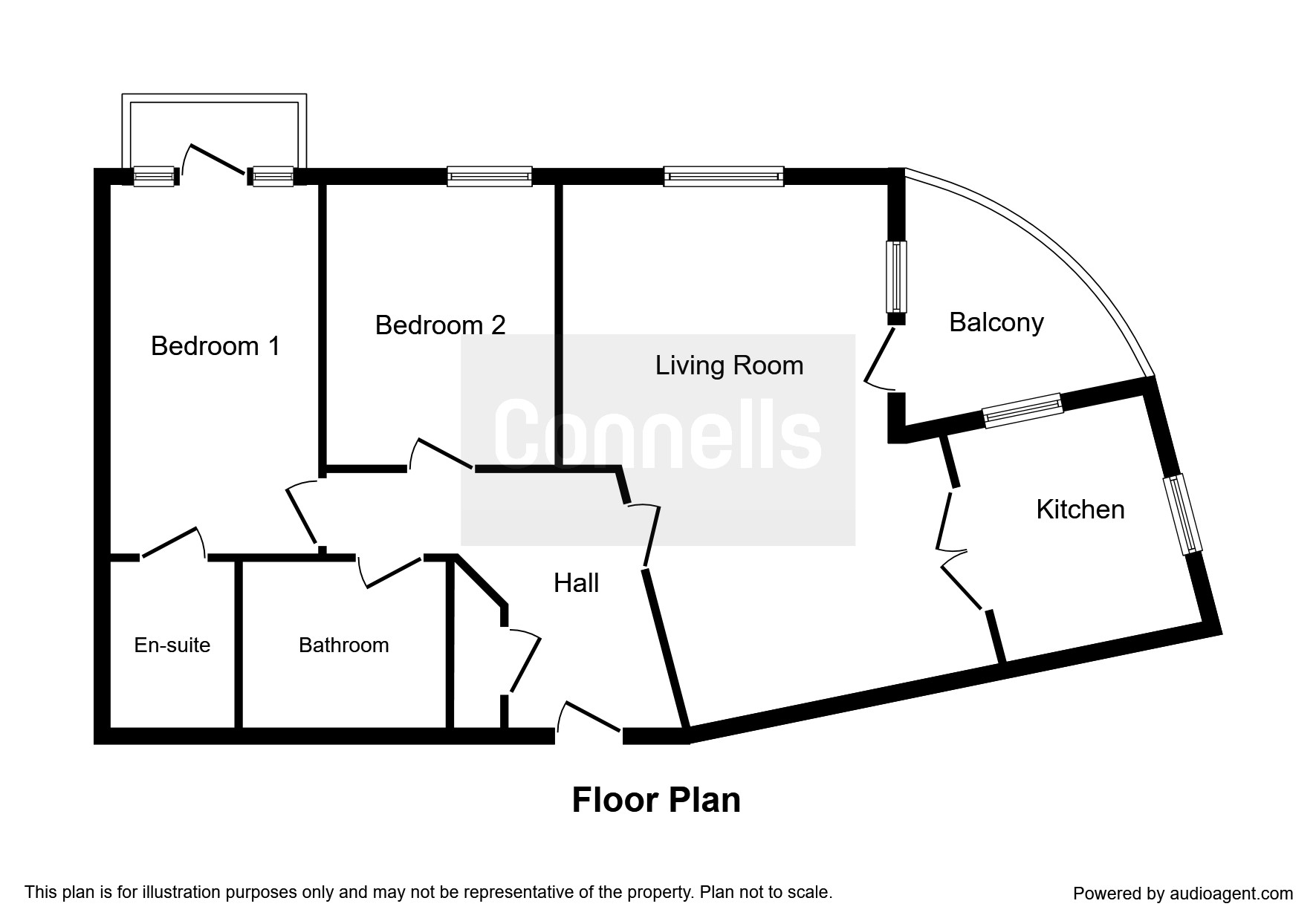 2 Bedrooms Flat for sale in Vista Road, Clacton-On-Sea CO15