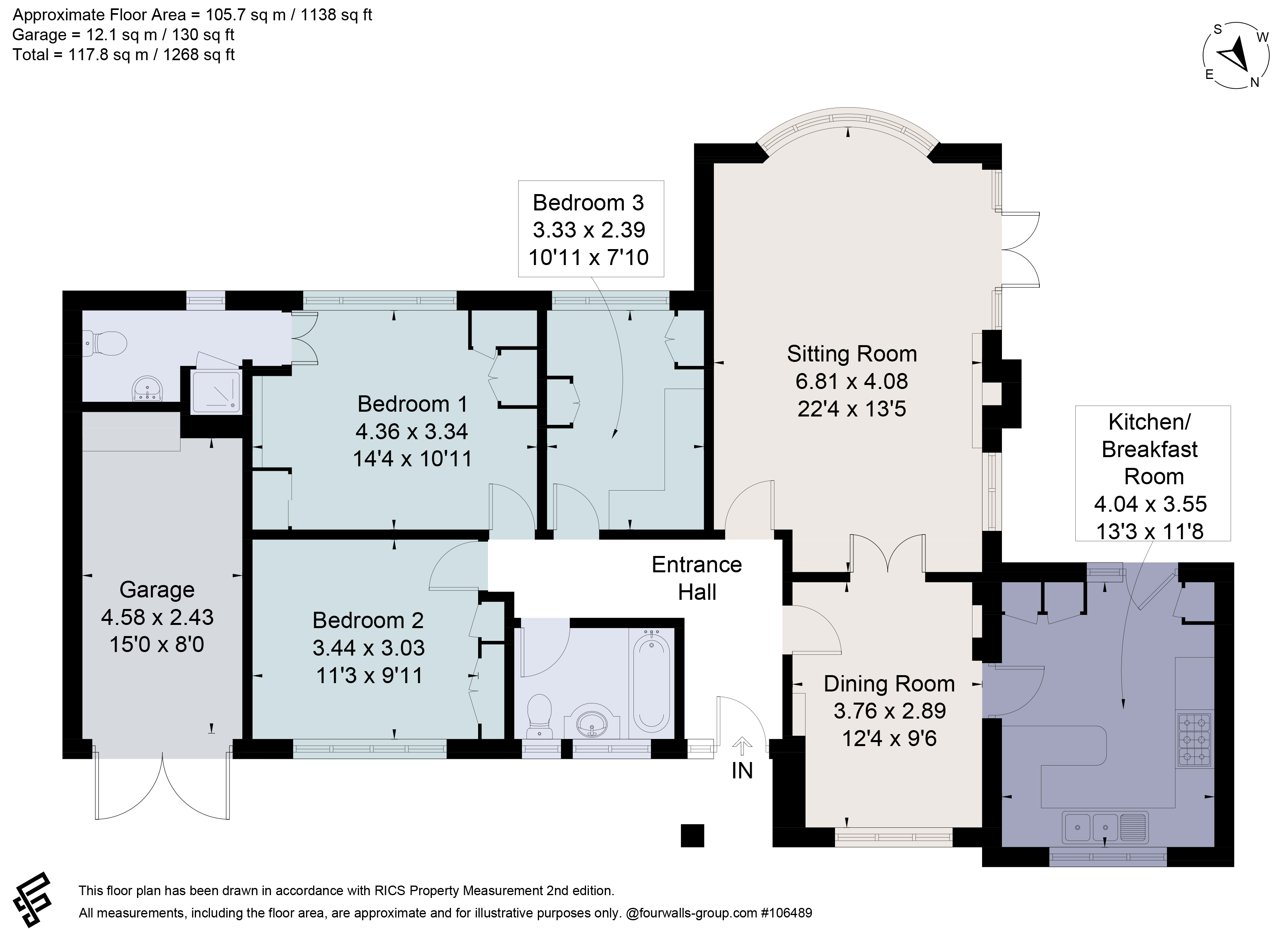 48, Stubbs Wood, Buckinghamshire floorplan