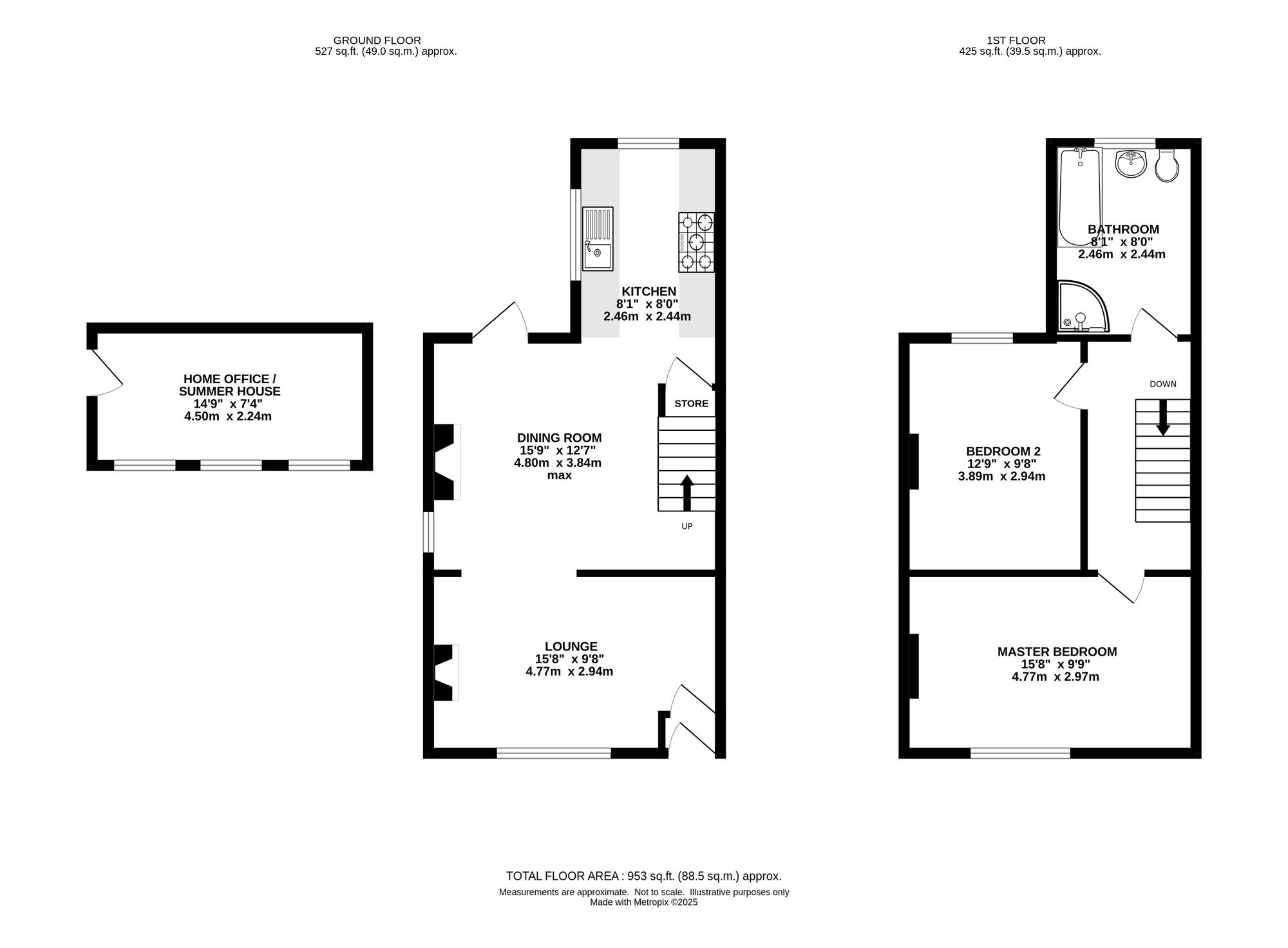 Foxglove Cottage, 18 Higher Lane, Macclesfield floorplan